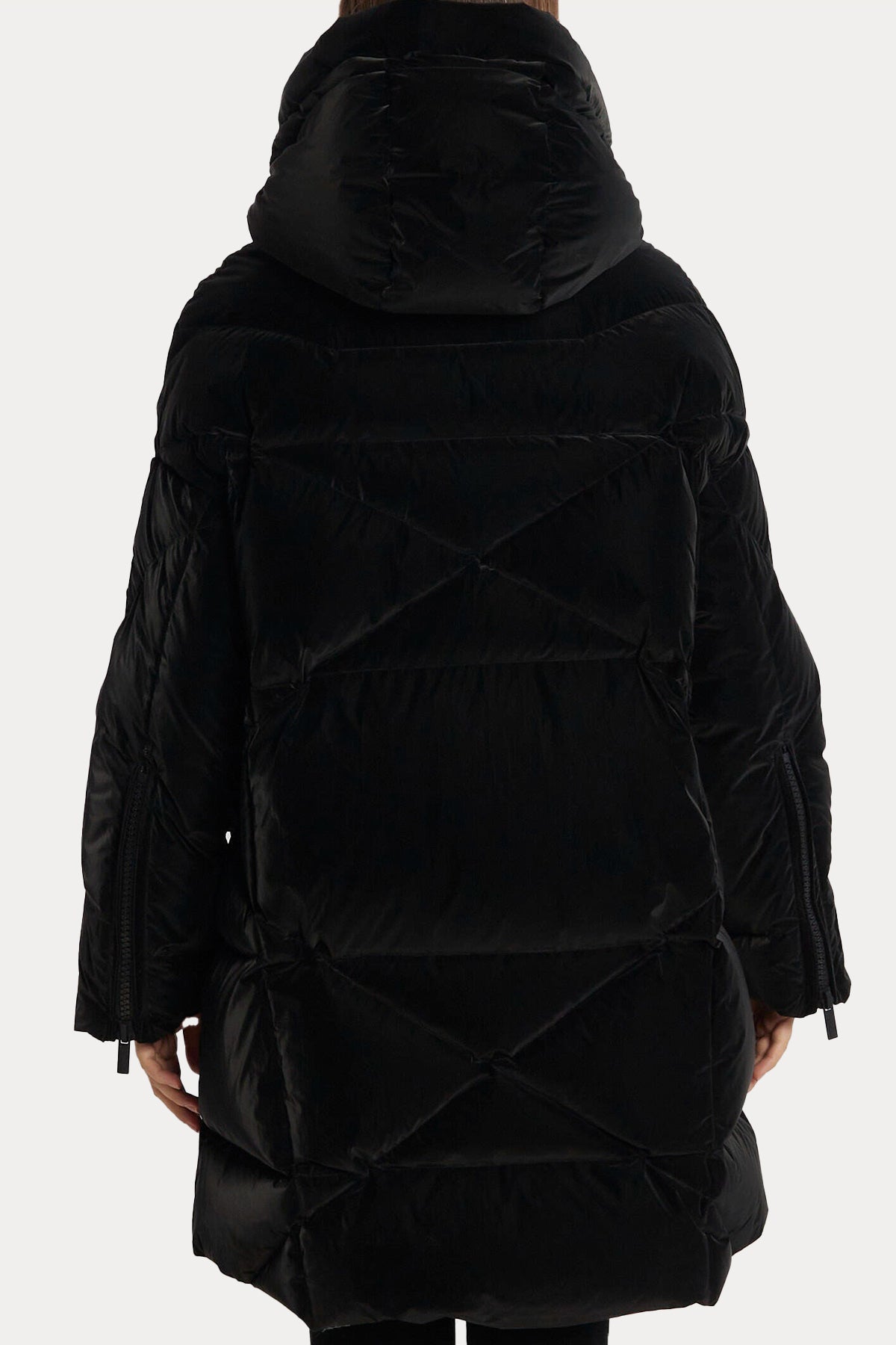 Hetrego Mireya Geniş Kesim Kapüşonlu Puffer Mont-Libas Trendy Fashion Store