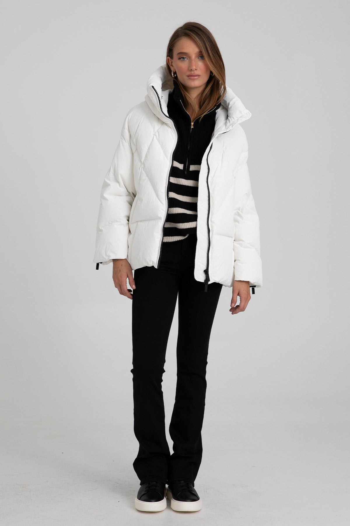 Hetrego Greer Geniş Kesim Kapüşonlu Puffer Mont-Libas Trendy Fashion Store