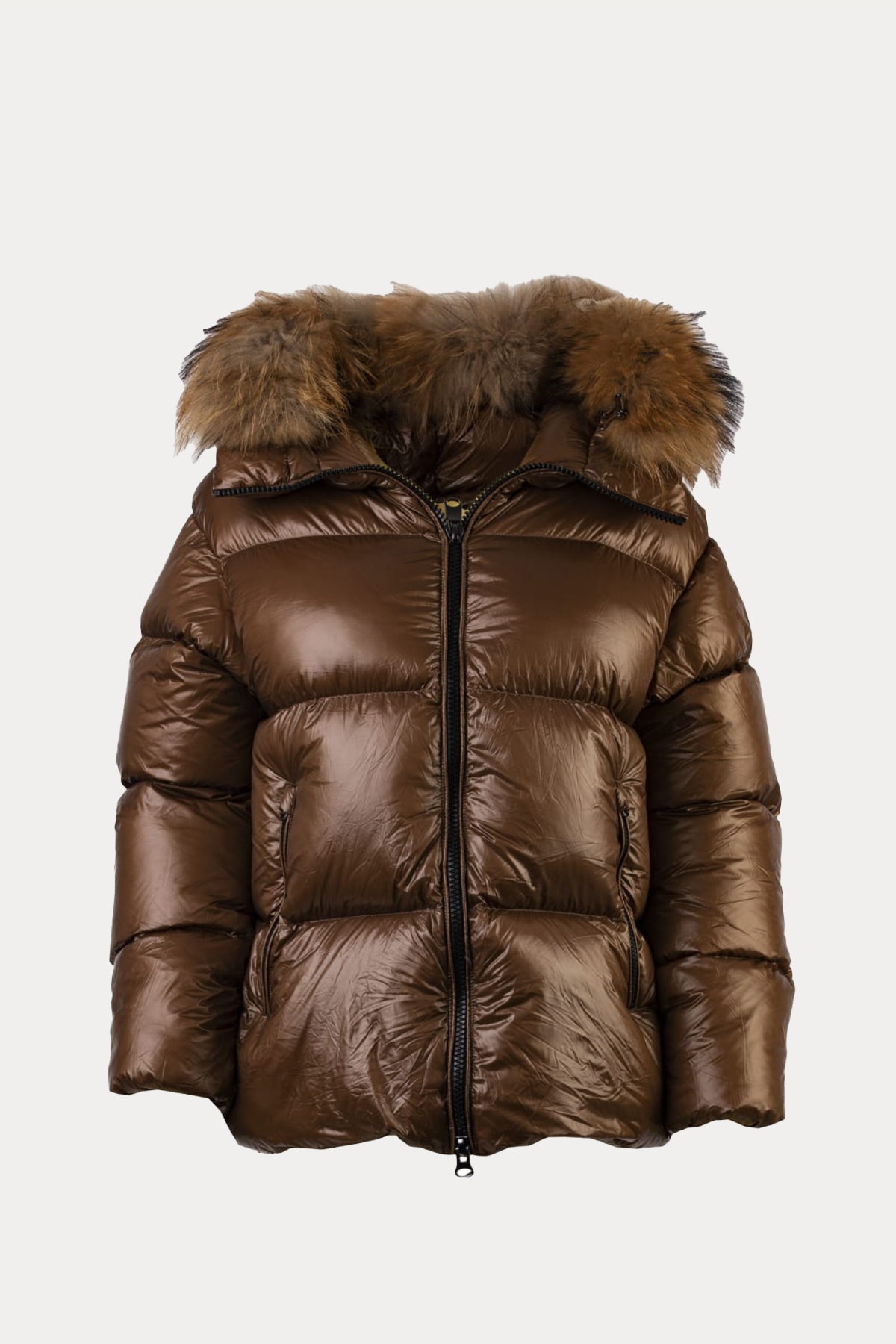 Hetrego Shea Kürklü Kapüşonlu Puffer Mont-Libas Trendy Fashion Store