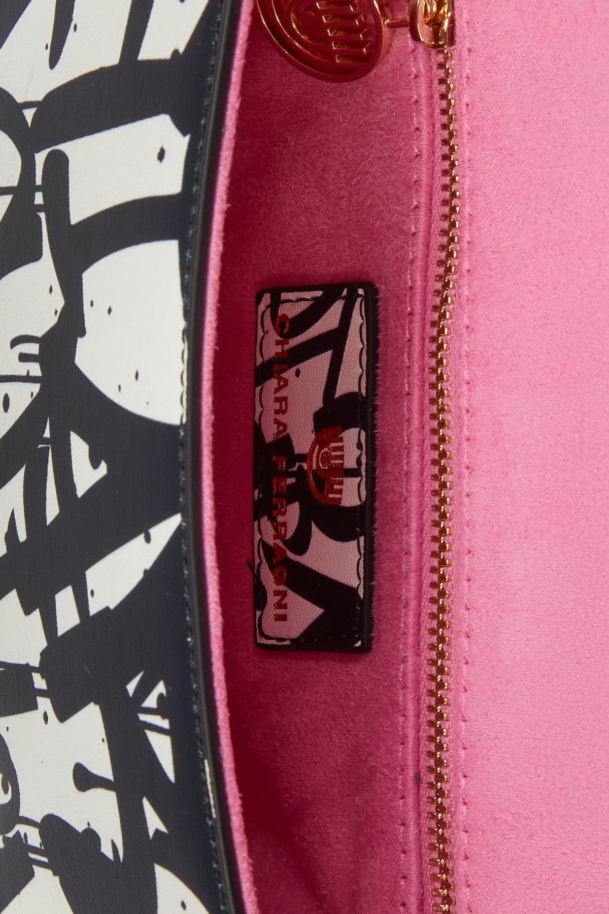 Chiara Ferragni Renkli Desenli Göz Logolu Omuz Çantası-Libas Trendy Fashion Store