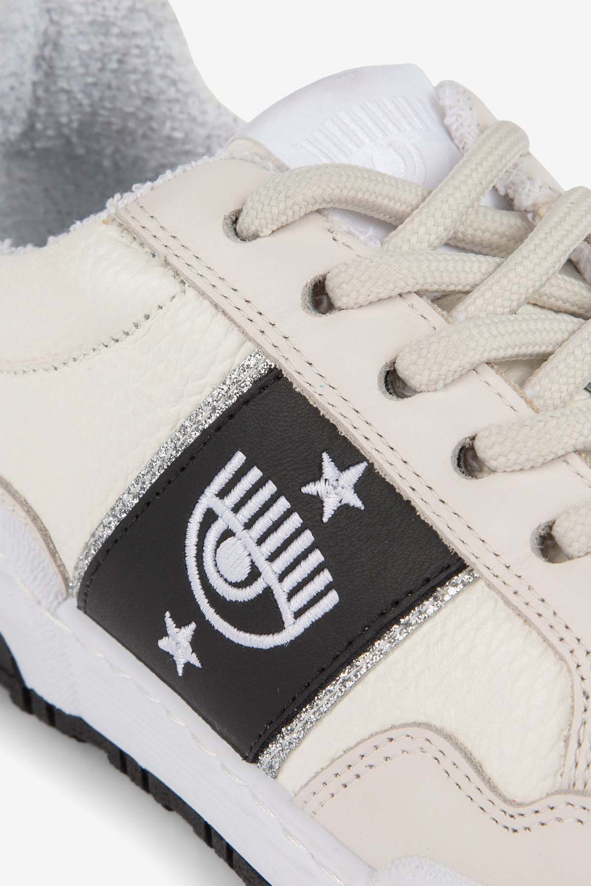 Chiara Ferragni Göz Logolu Deri Sneaker Ayakkabı-Libas Trendy Fashion Store