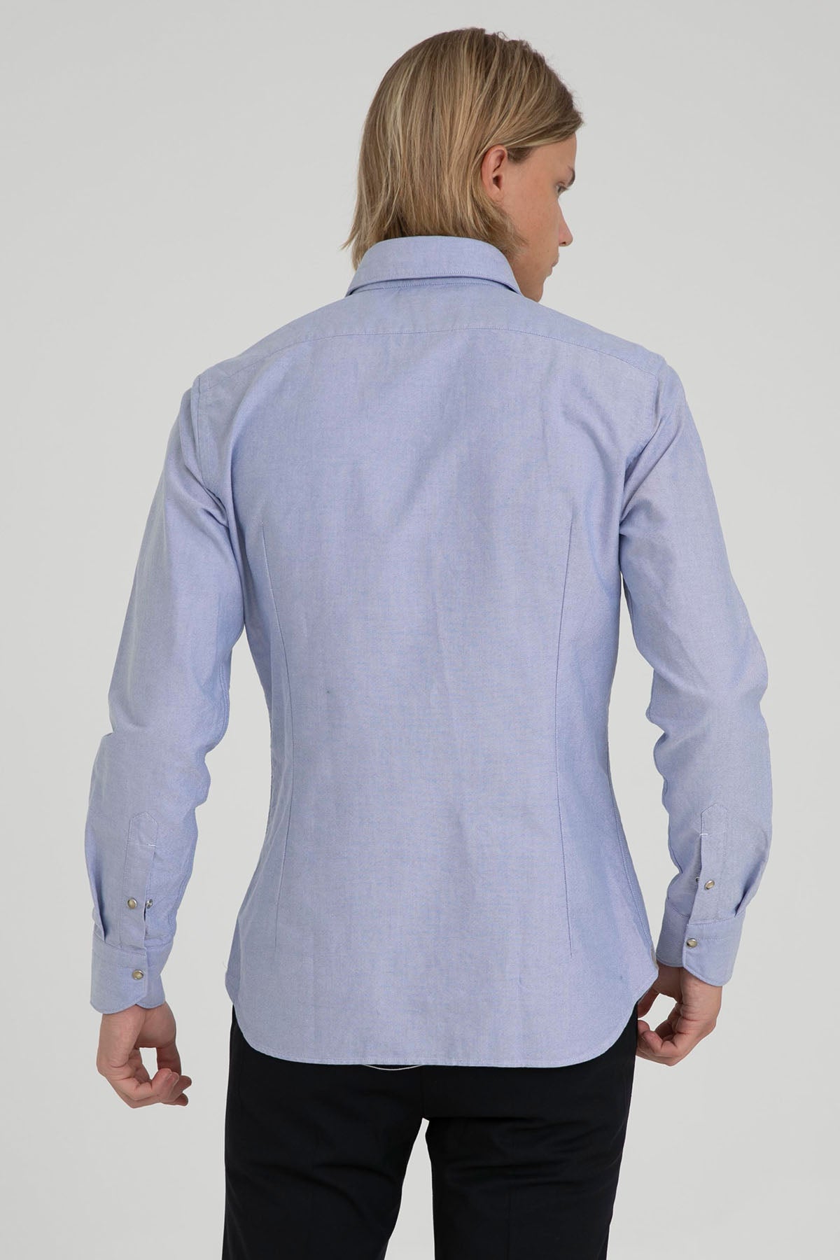 Tintoria Mattei Klasik Yaka Oxford Gömlek-Libas Trendy Fashion Store