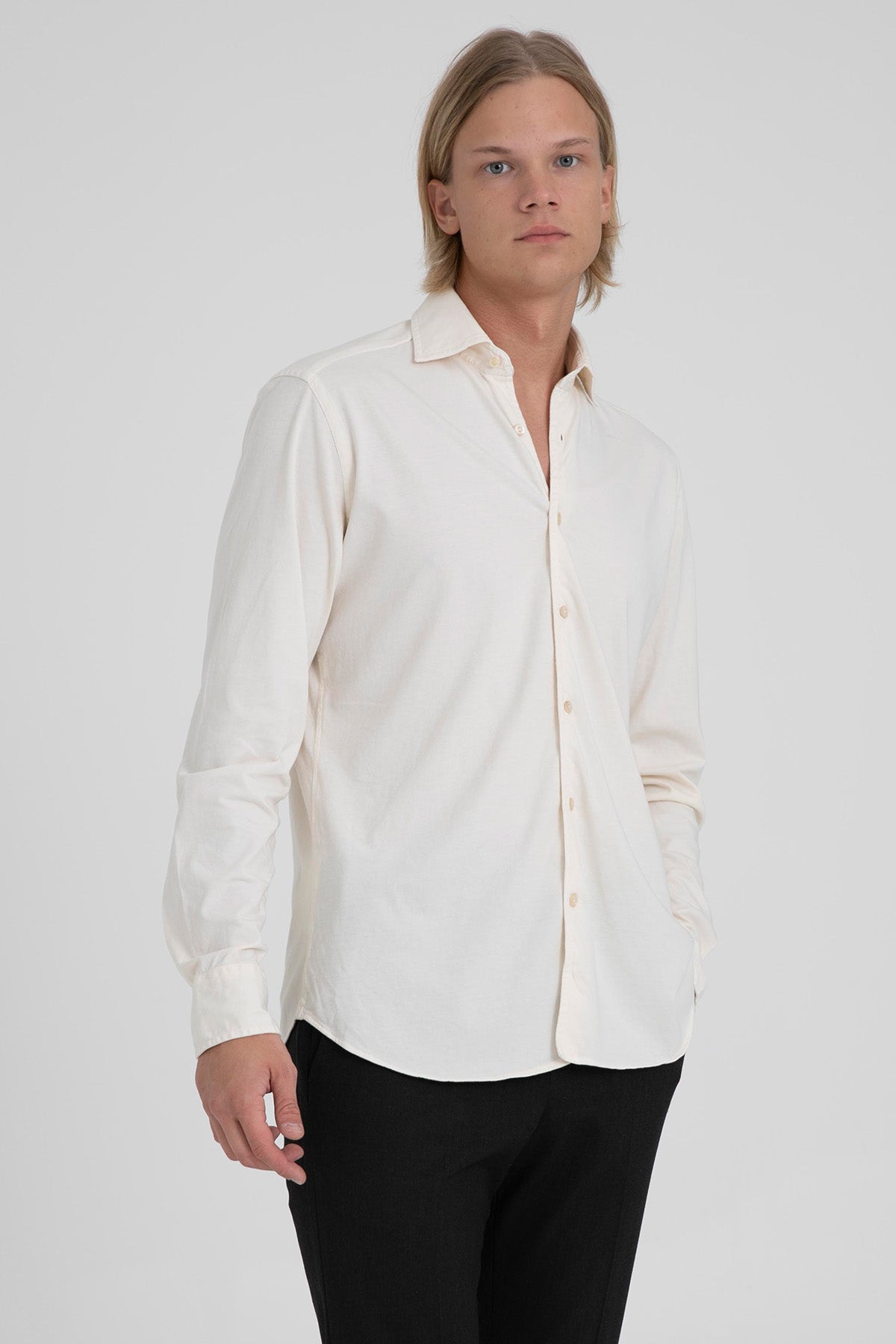 Tintoria Mattei Klasik Yaka Gömlek-Libas Trendy Fashion Store