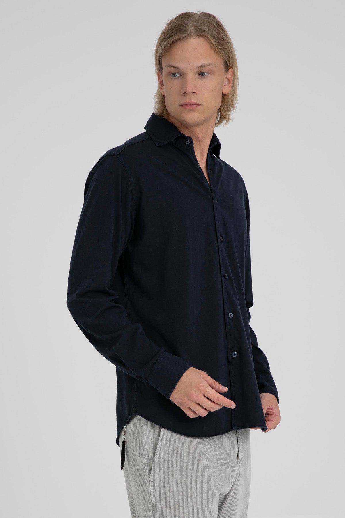 Tintoria Mattei Klasik Yaka Gömlek-Libas Trendy Fashion Store