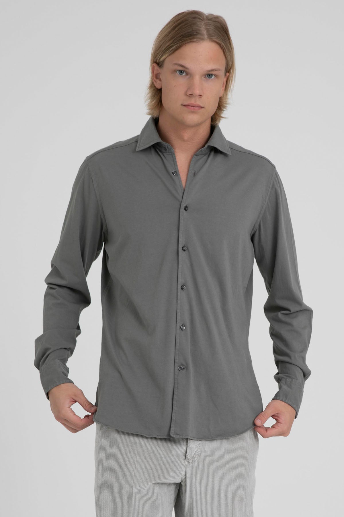 Tintoria Mattei Klasik Yaka Gömlek-Libas Trendy Fashion Store