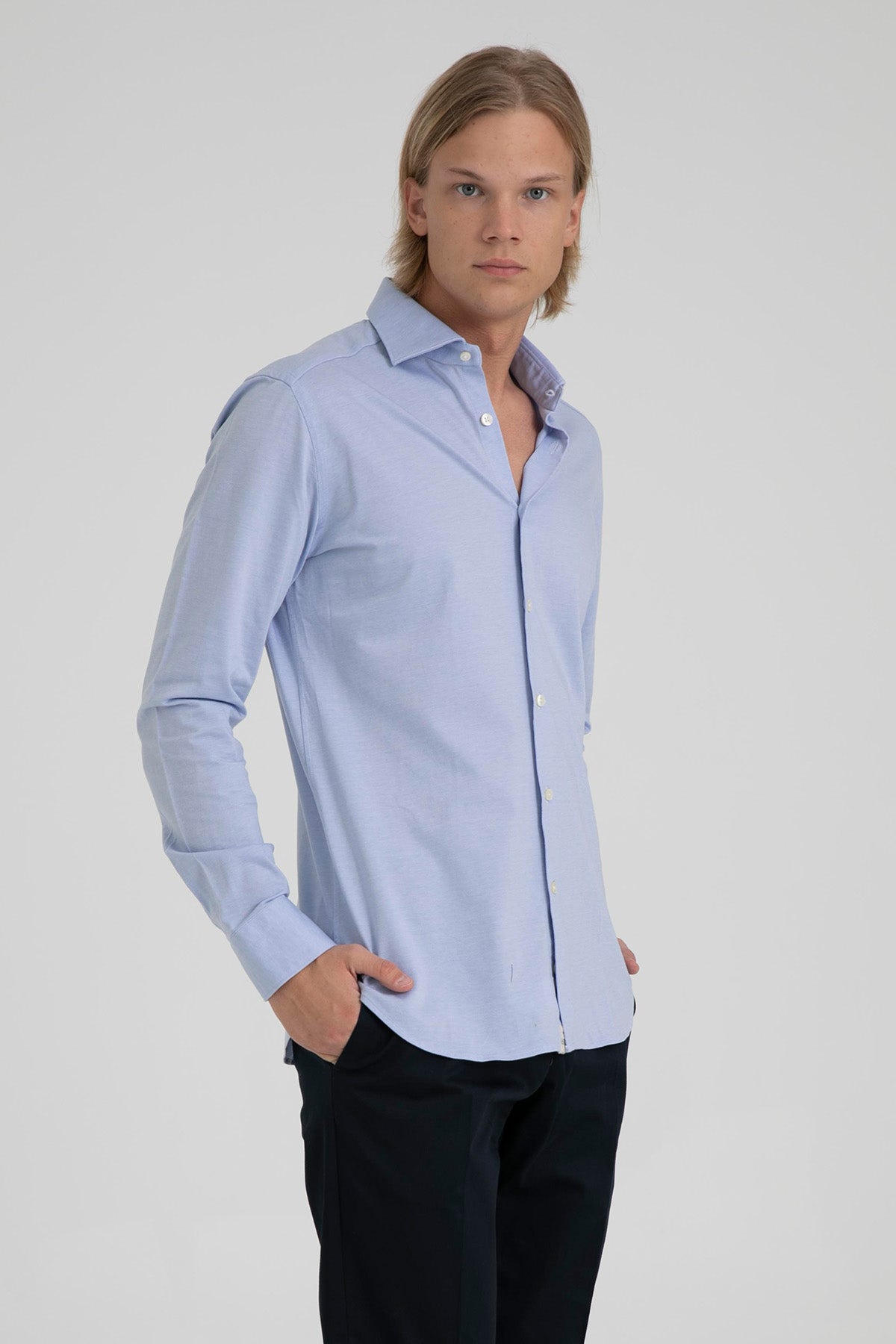 Tintoria Mattei Klasik Yaka Gömlek-Libas Trendy Fashion Store