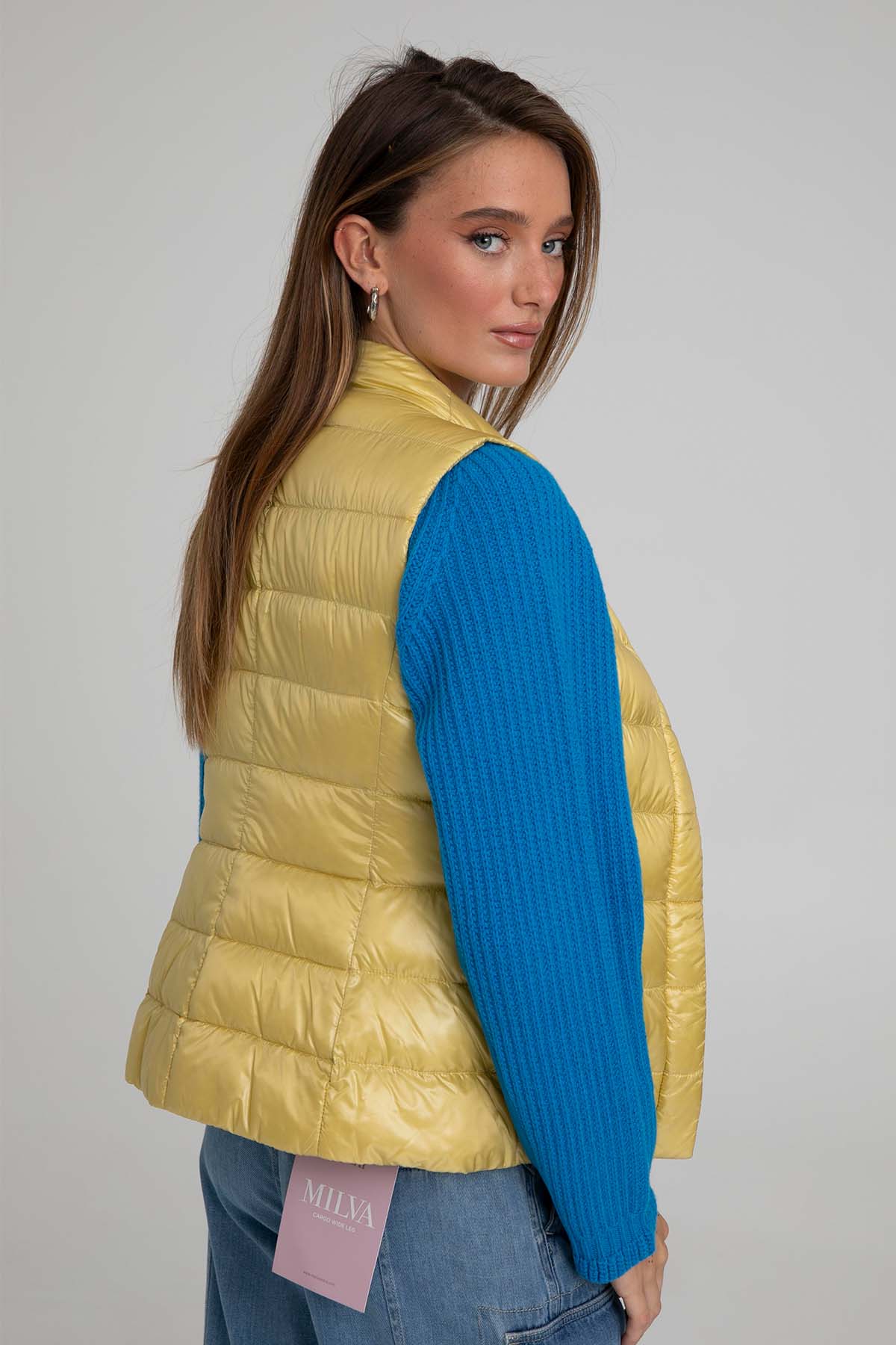 Herno Slim Fit Puffer Yelek-Libas Trendy Fashion Store