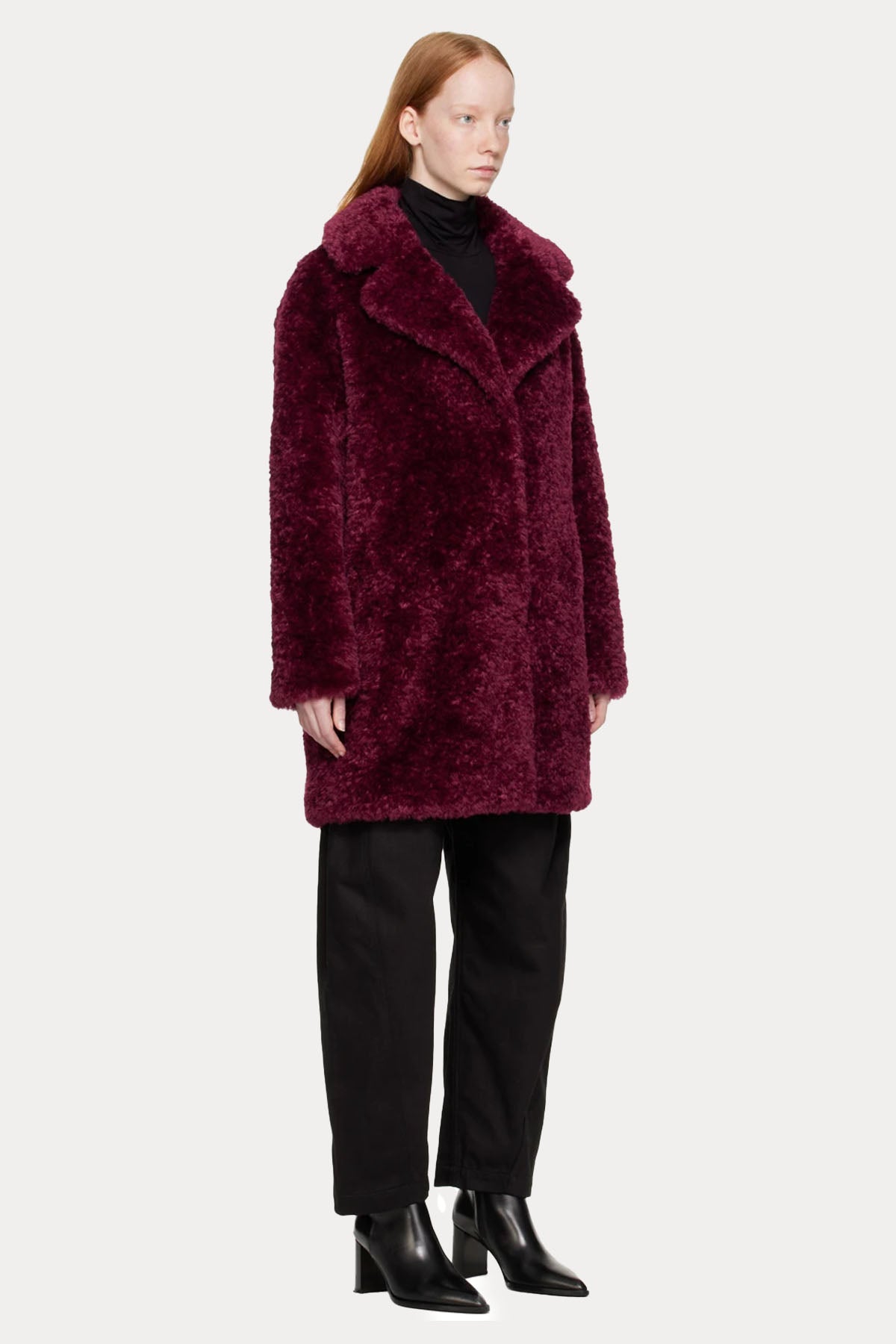 Herno Geniş Yakalı Manto-Libas Trendy Fashion Store