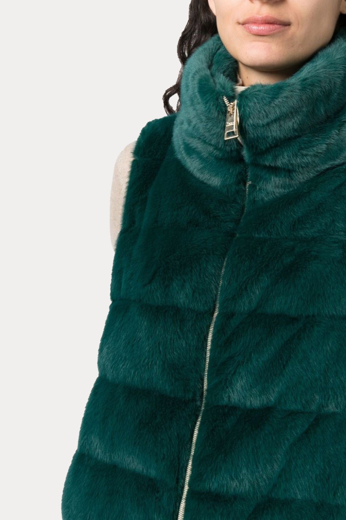 Herno Peluş Puffer Yelek-Libas Trendy Fashion Store