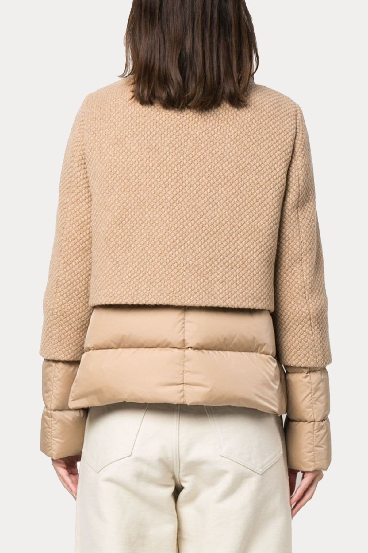 Herno Yün Kombinasyonlu Puffer Mont-Libas Trendy Fashion Store