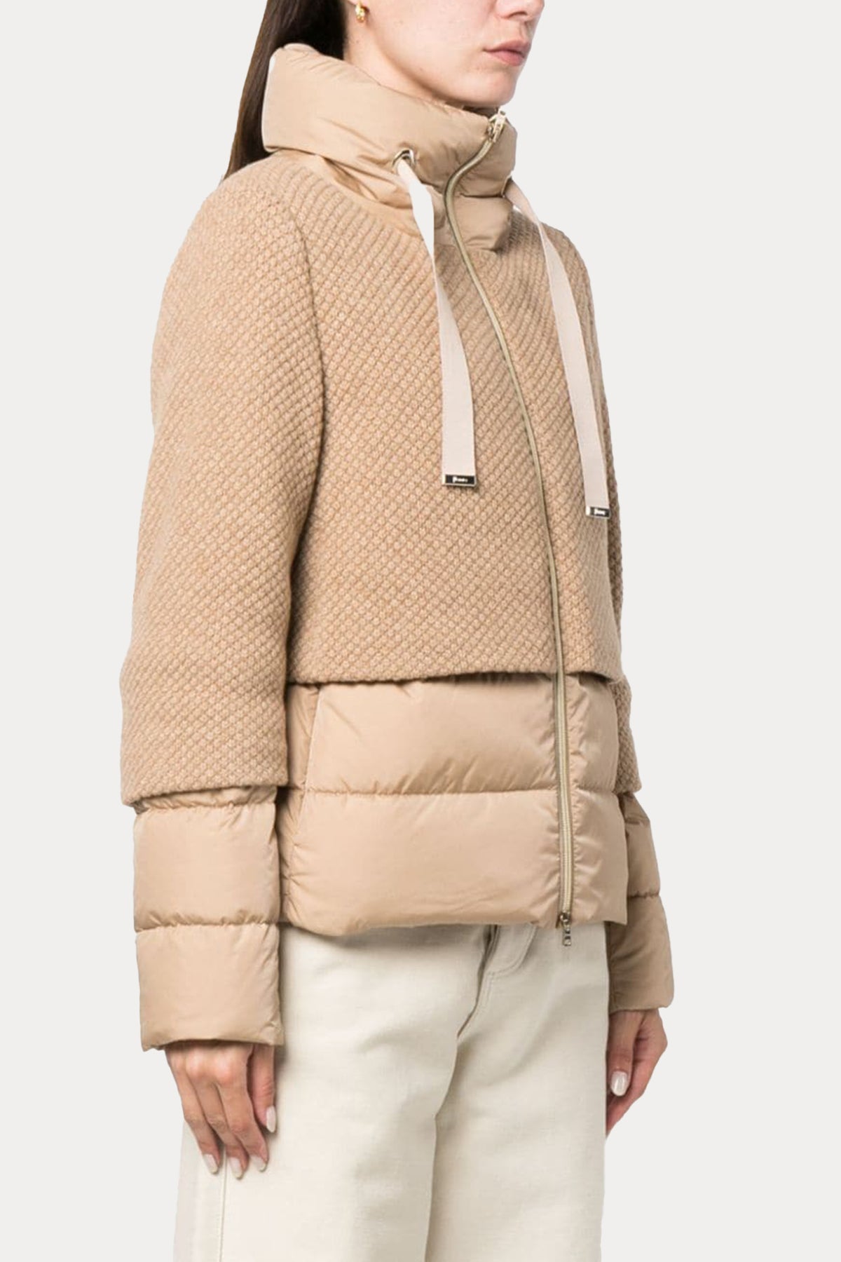 Herno Yün Kombinasyonlu Puffer Mont-Libas Trendy Fashion Store