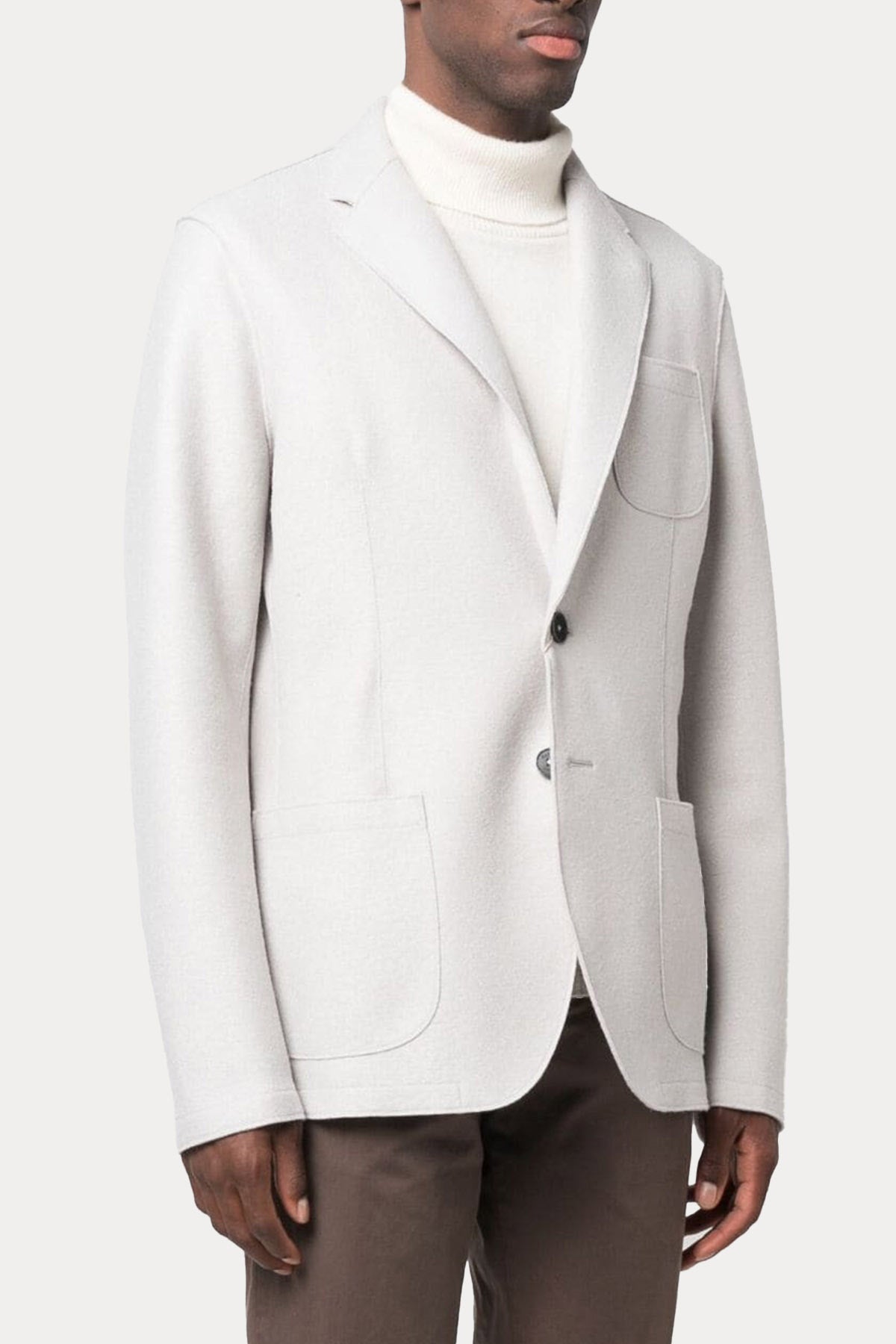 Herno Resort Regular Fit Yün Blazer Ceket-Libas Trendy Fashion Store