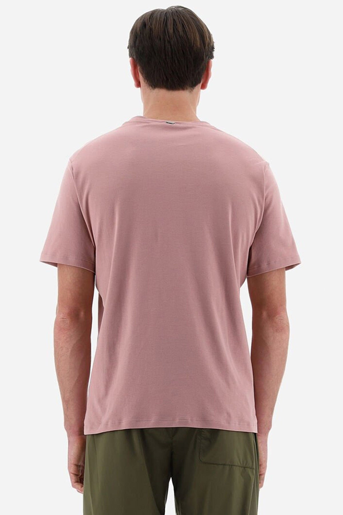 Herno Resort Regular Fit Yuvarlak Yaka Logolu T-shirt-Libas Trendy Fashion Store