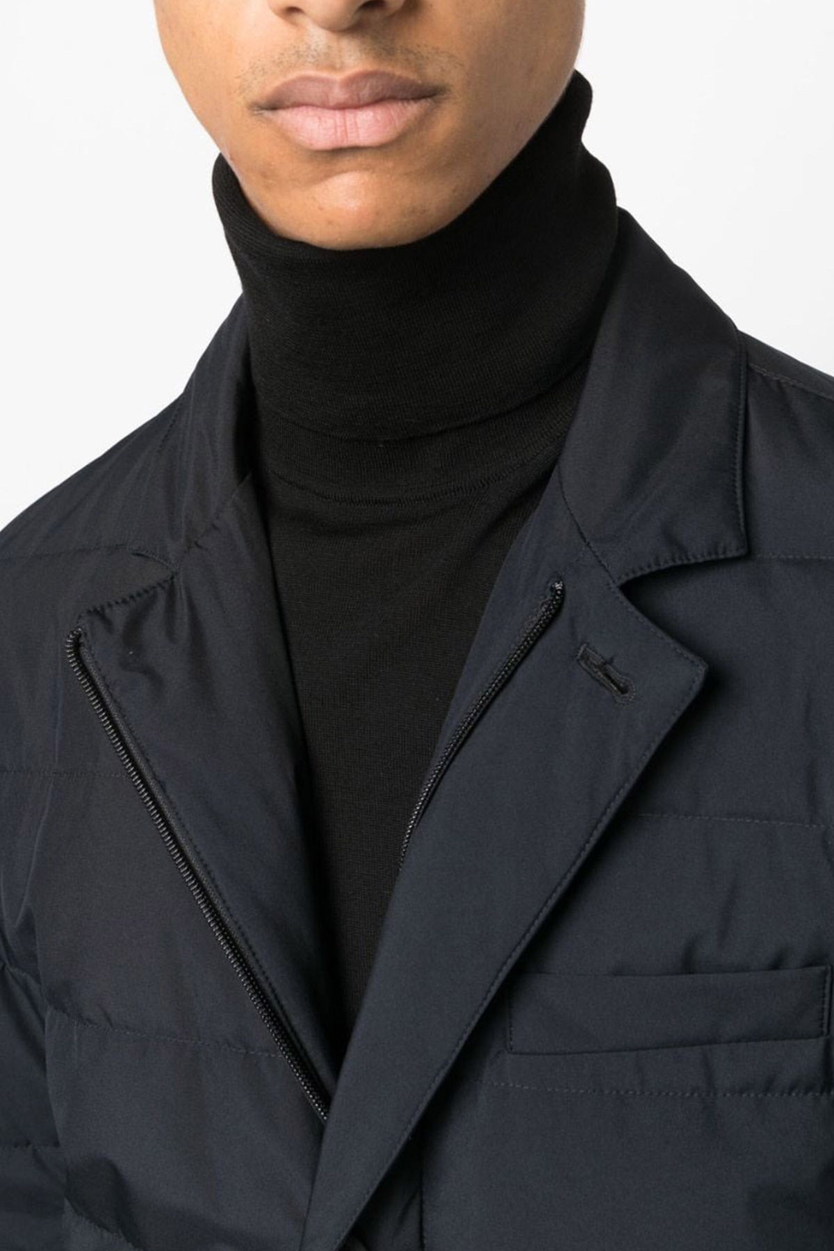 Herno Laminar Demonte İçi Puffer Yelekli Kaban-Libas Trendy Fashion Store