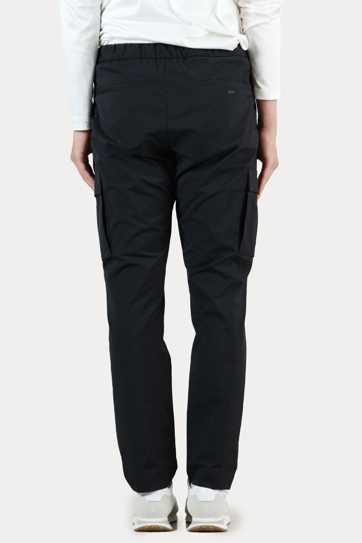 Herno Beli Lastikli Slim Fit Tek Pileli Kargo Pantolon-Libas Trendy Fashion Store