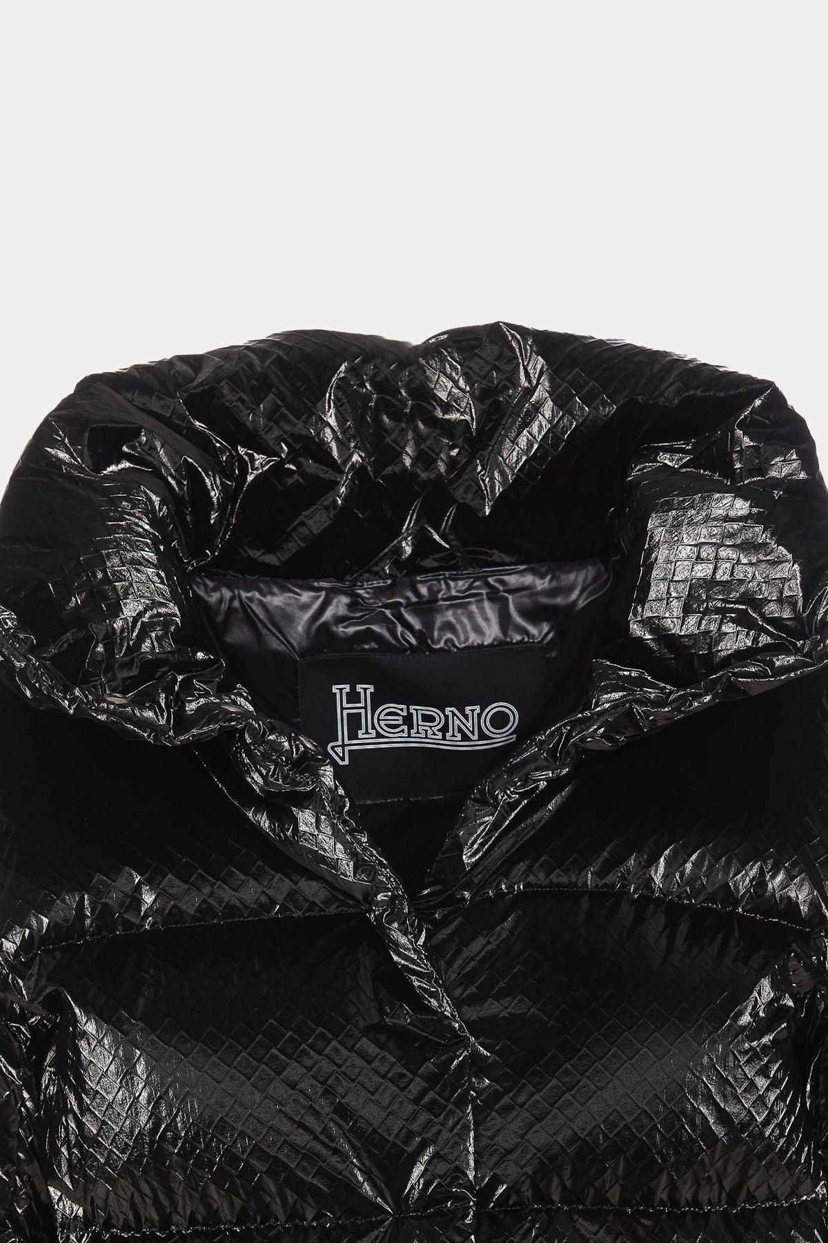 Herno Dik Yaka Puffer Mont-Libas Trendy Fashion Store