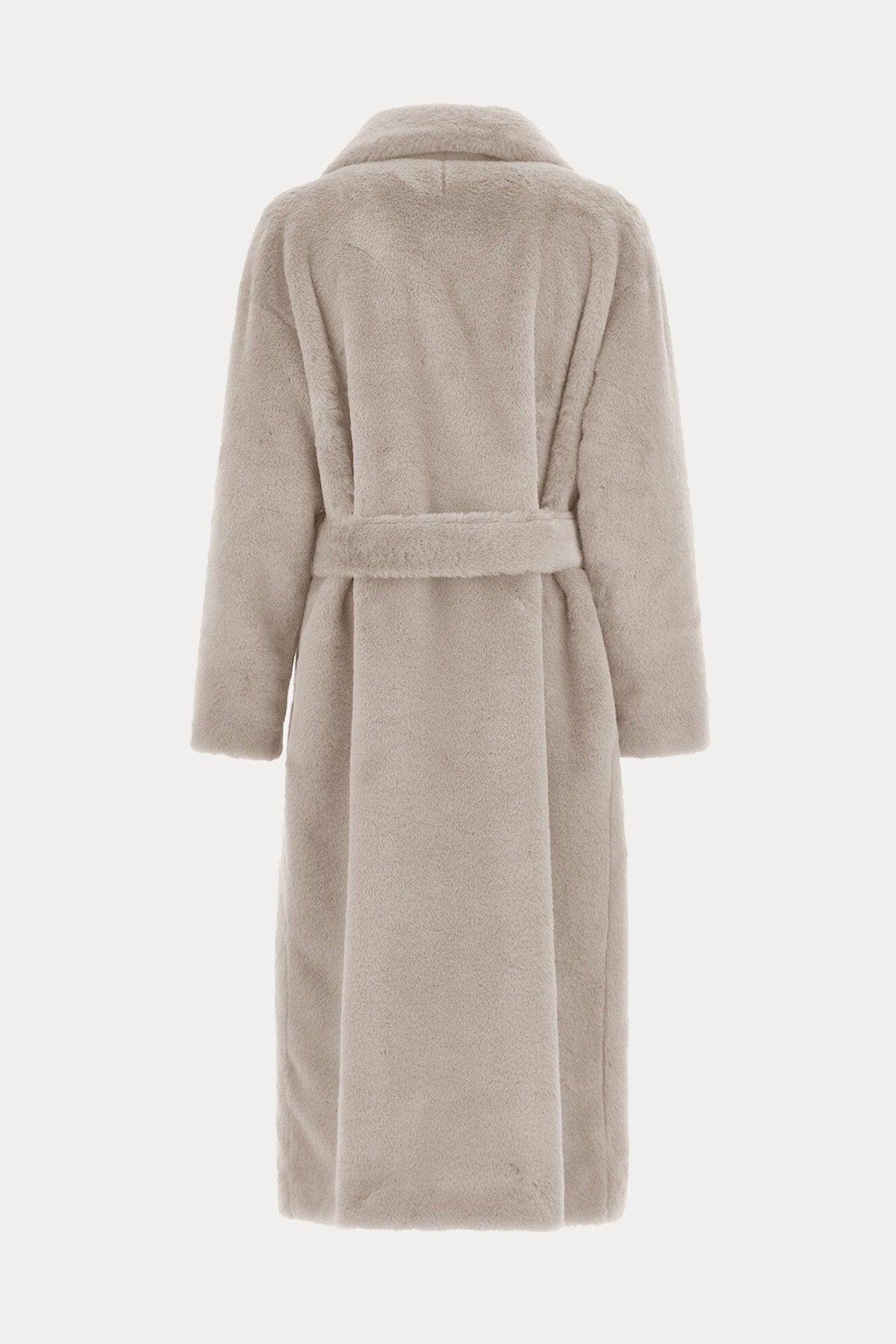 Herno Belden Kuşaklı Peluş Manto-Libas Trendy Fashion Store