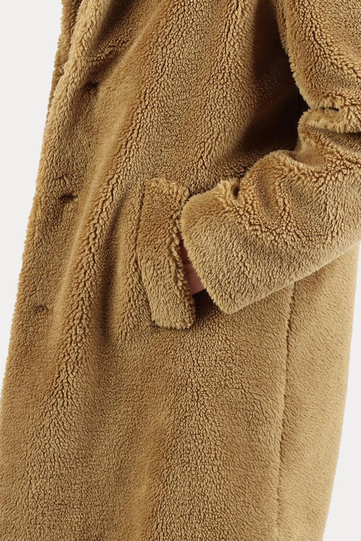 Herno Geniş Kesim Peluş Kaban-Libas Trendy Fashion Store