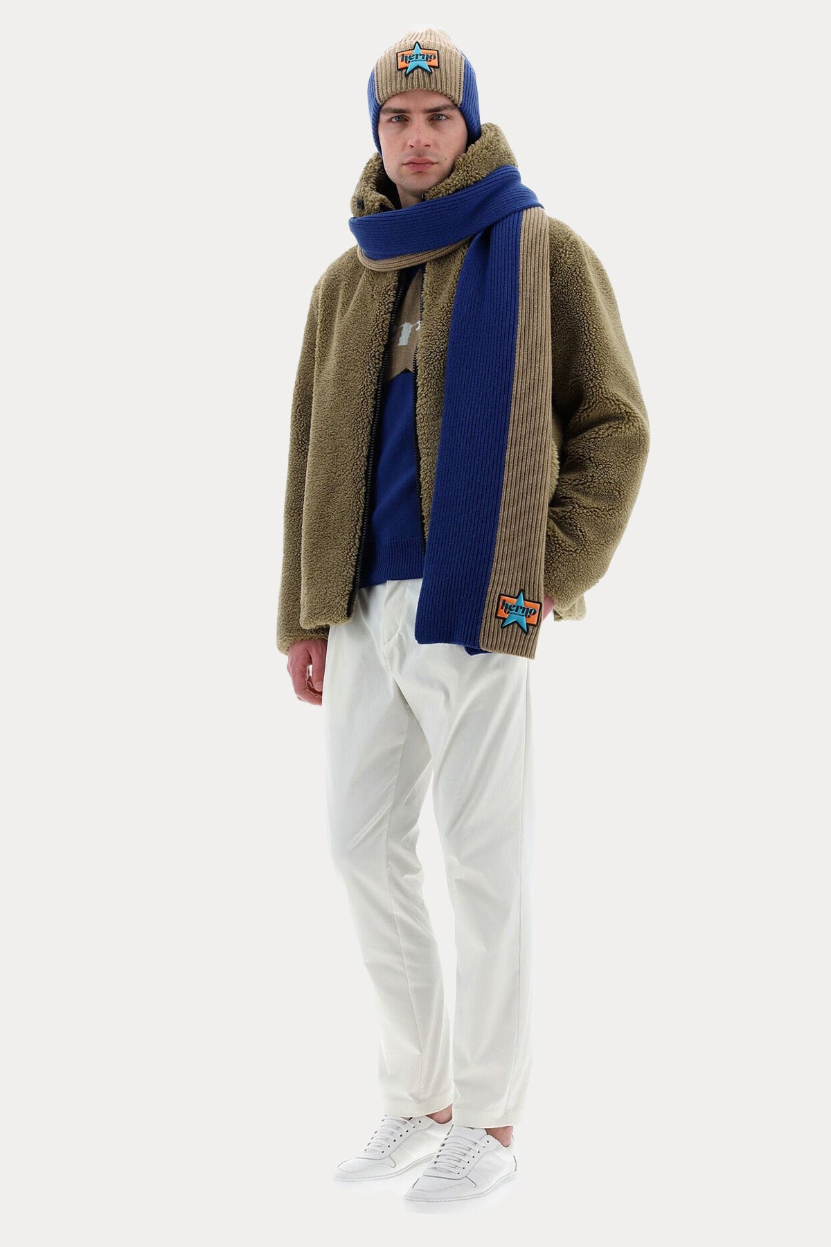 Herno Kapüşonlu Peluş Mont-Libas Trendy Fashion Store