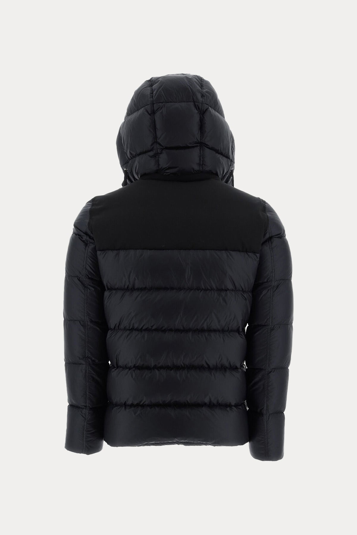 Herno Kapüşonlu Yün Detaylı Puffer Mont-Libas Trendy Fashion Store