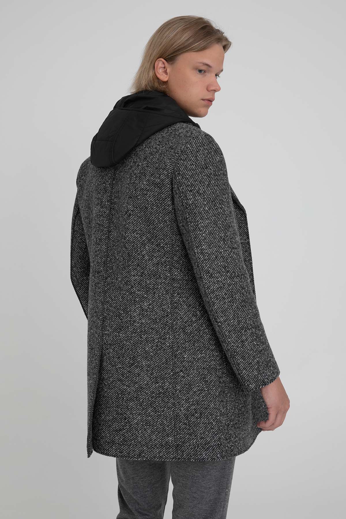 Fradi Demonte İçi Puffer Yelekli Kapüşonlu Kaban-Libas Trendy Fashion Store