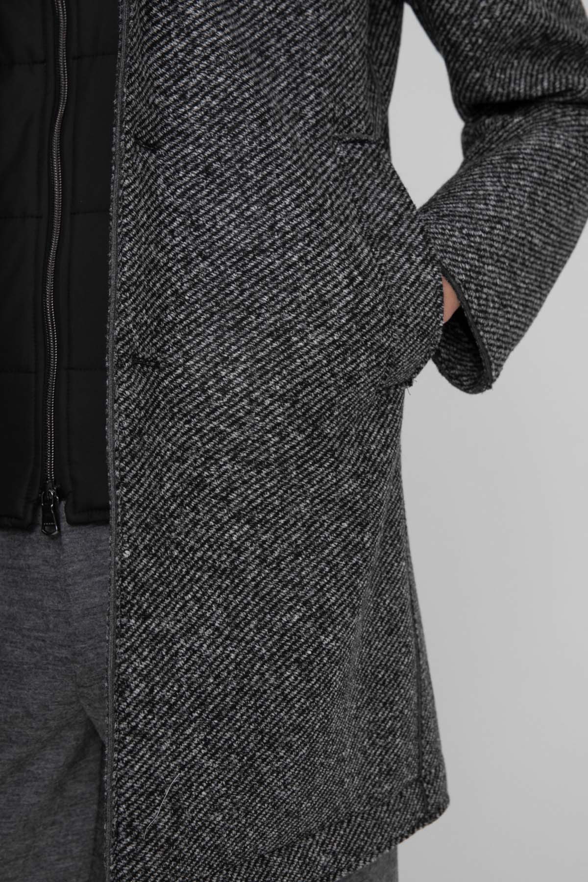 Fradi Demonte İçi Puffer Yelekli Kapüşonlu Kaban-Libas Trendy Fashion Store