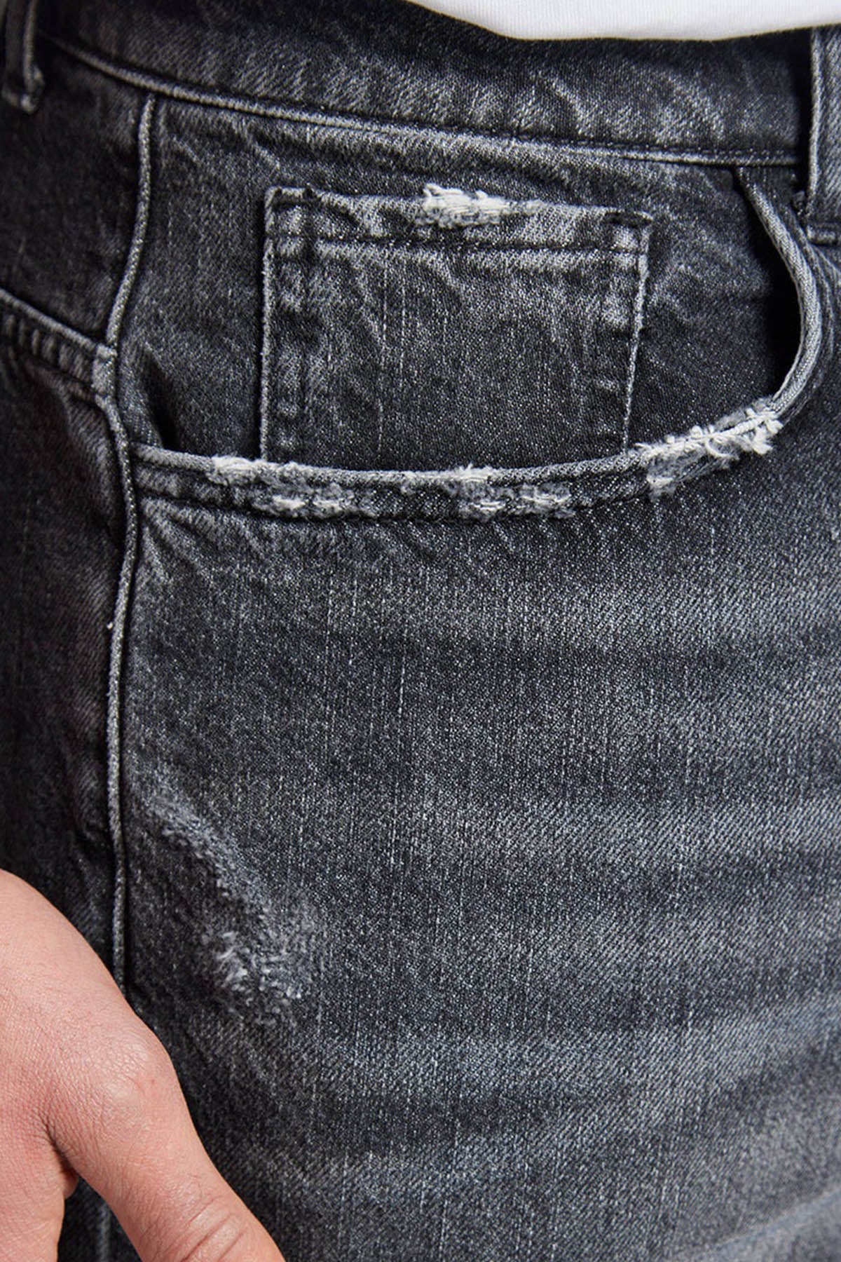 Goldgarn Wasserturm Cool Straight Fit Yıkamalı Jeans-Libas Trendy Fashion Store