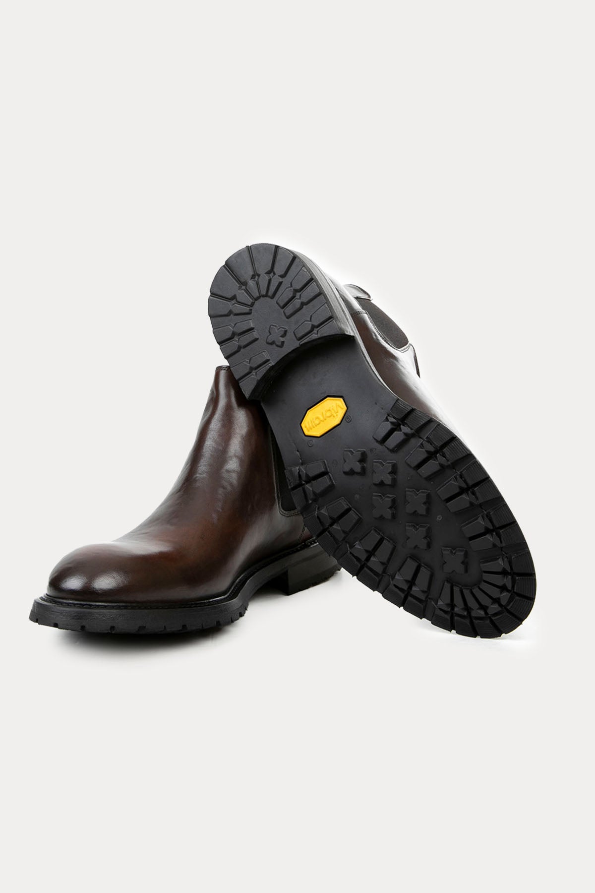 Alexander Hotto Vibram Taban Lastik Bantlı Deri Bot-Libas Trendy Fashion Store