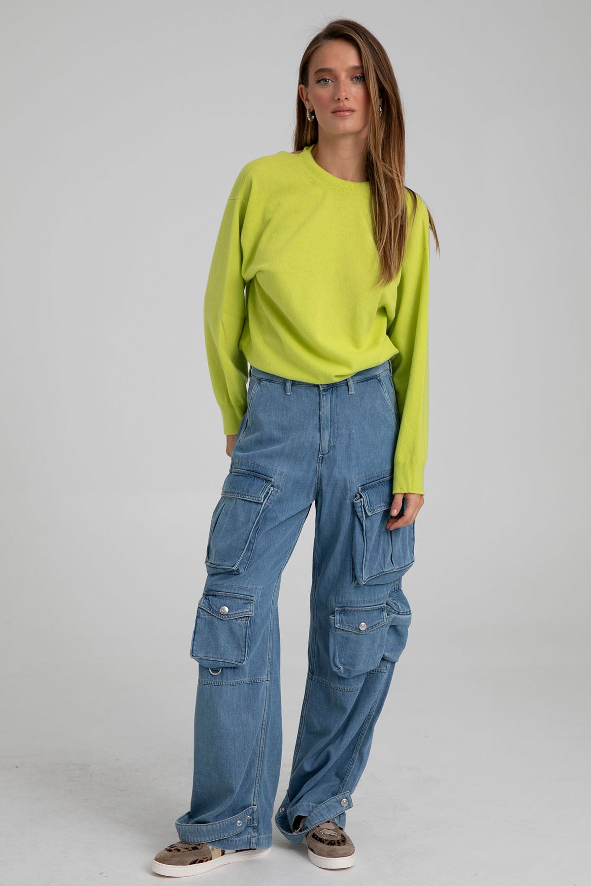 Semicouture Sırt Dekolteli Kaşmirli Yün Örgü Triko-Libas Trendy Fashion Store