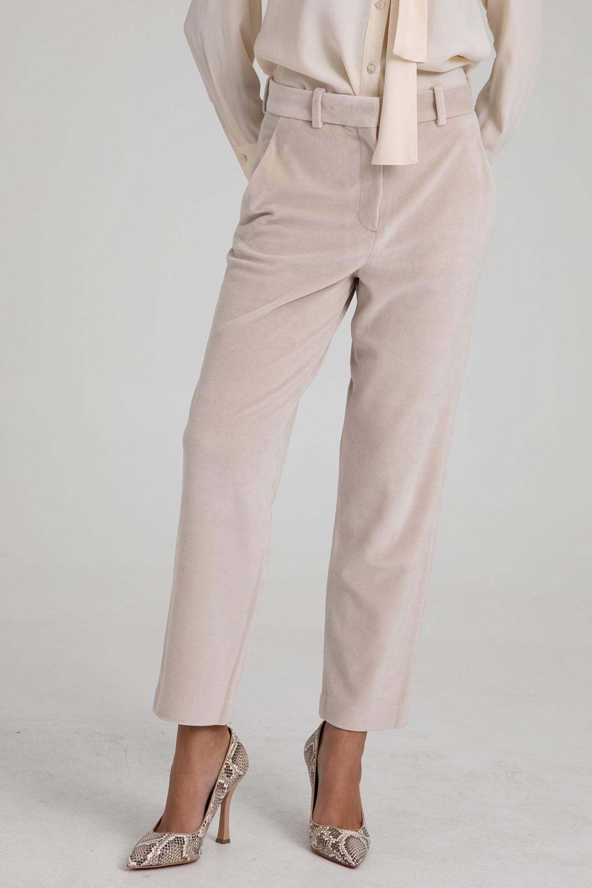 Circolo Yandan Cepli Kadife Pantolon-Libas Trendy Fashion Store