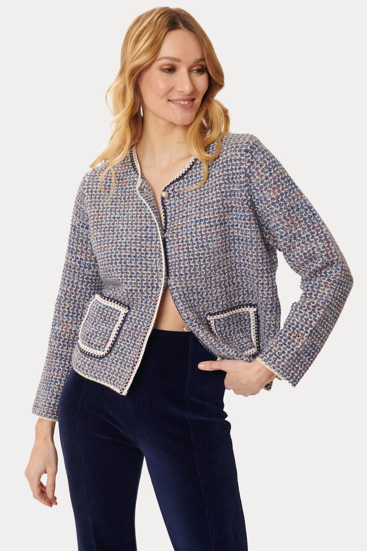 Rene Derhy Leopoldine Örgü Triko Ceket-Libas Trendy Fashion Store