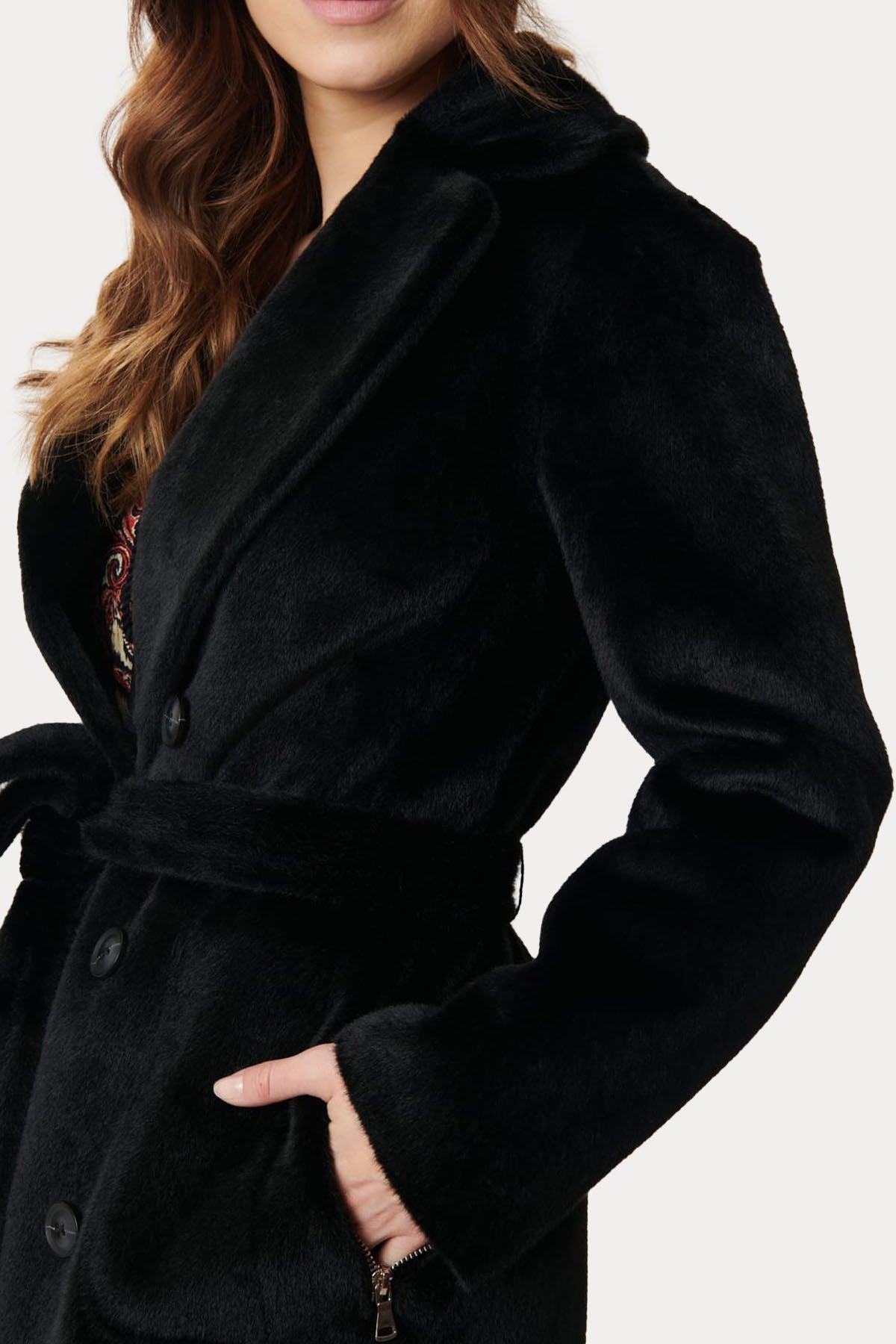 Rene Derhy Caroline Çift Taraflı Kruvaze Manto-Libas Trendy Fashion Store