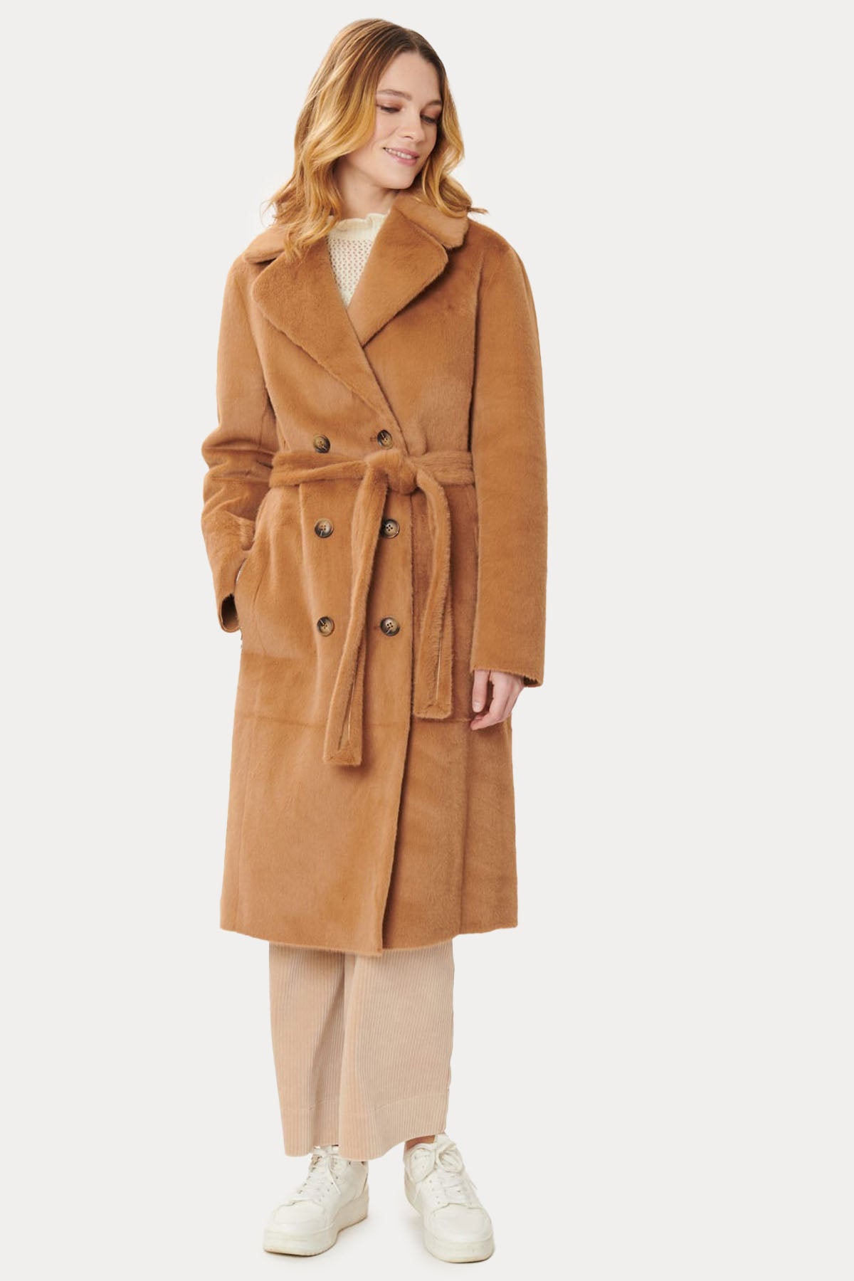 Rene Derhy Caroline Çift Taraflı Kruvaze Manto-Libas Trendy Fashion Store