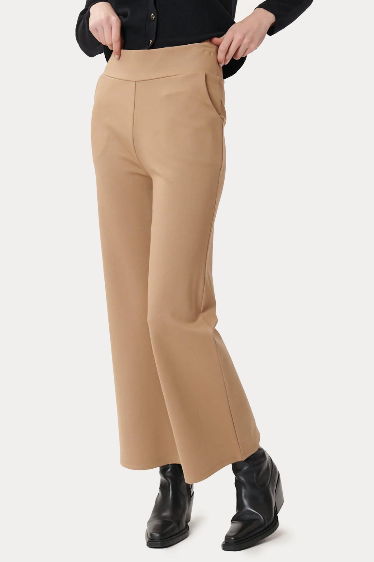 Rene Derhy Nefertari Slim Fit Yüksek Bel Streç Pantolon-Libas Trendy Fashion Store