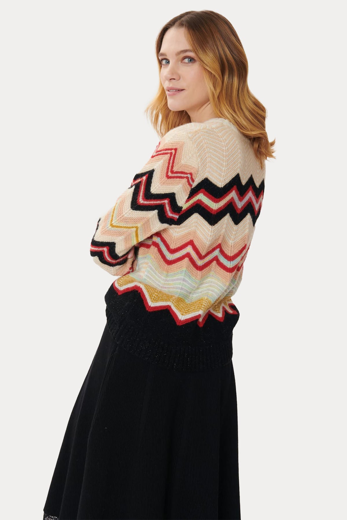 Rene Derhy Jenifer Yuvarlak Yaka Örgü Triko-Libas Trendy Fashion Store