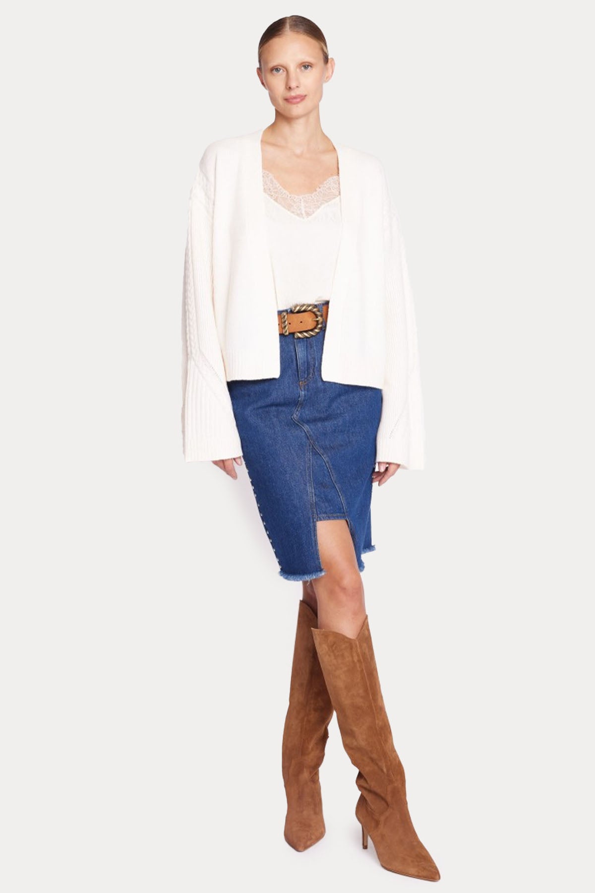 Berenice Gulia Kaşmirli Yün Triko Ceket-Libas Trendy Fashion Store