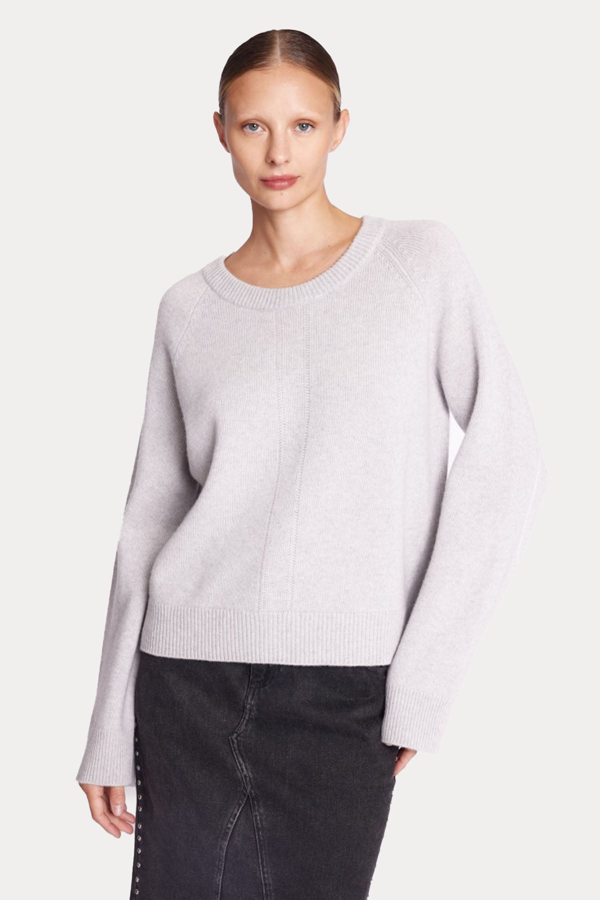 Berenice Alta Sırtta Kanat Desenli Kaşmirli Örgü Yün Triko-Libas Trendy Fashion Store