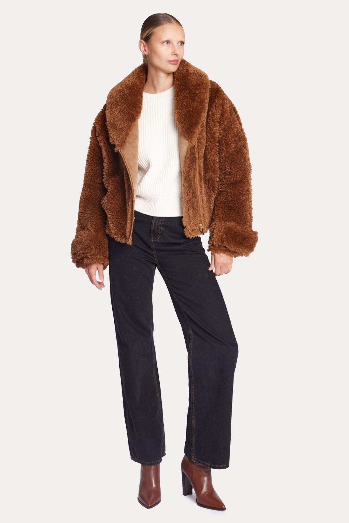 Berenice Madia Peluş Mont-Libas Trendy Fashion Store