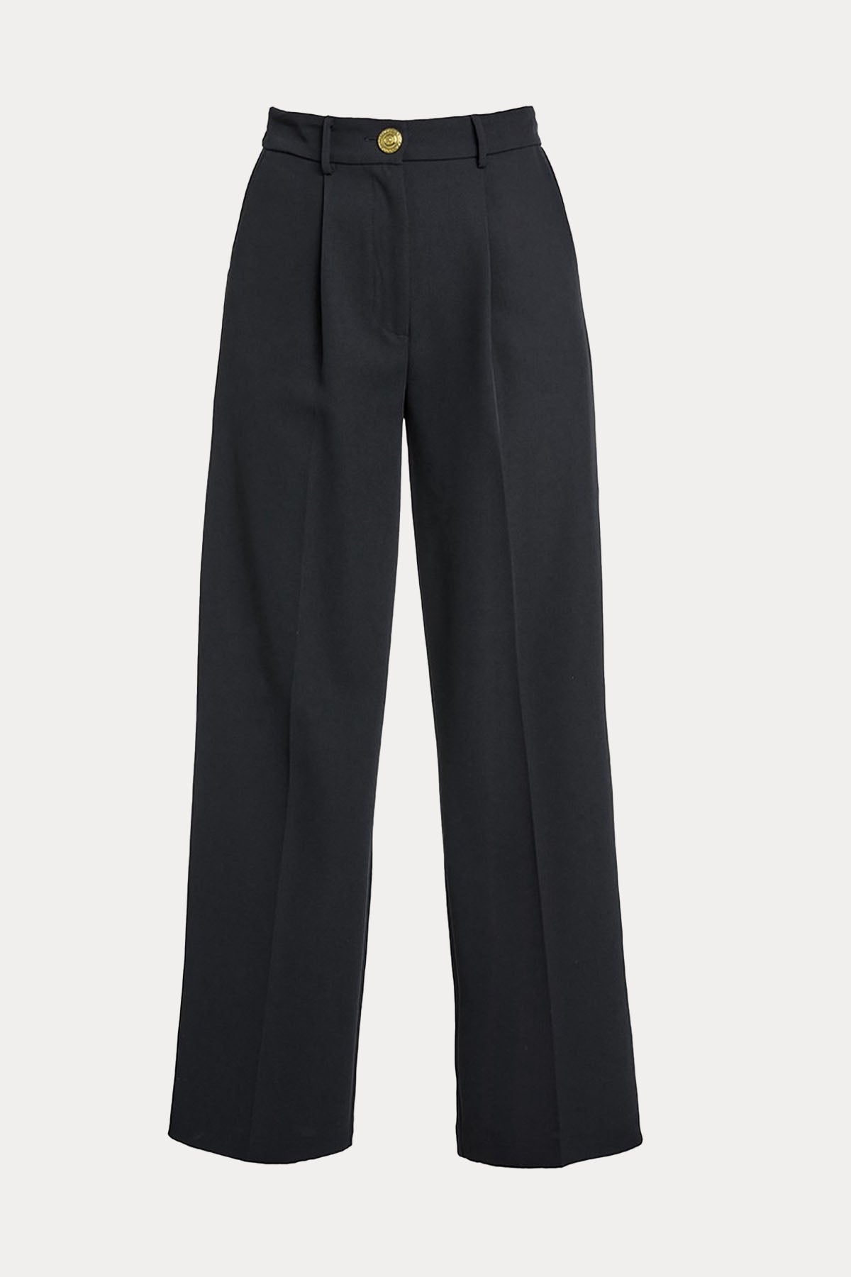 Lynne Loose Fit Yüksek Bel Tek Pile Pantolon-Libas Trendy Fashion Store