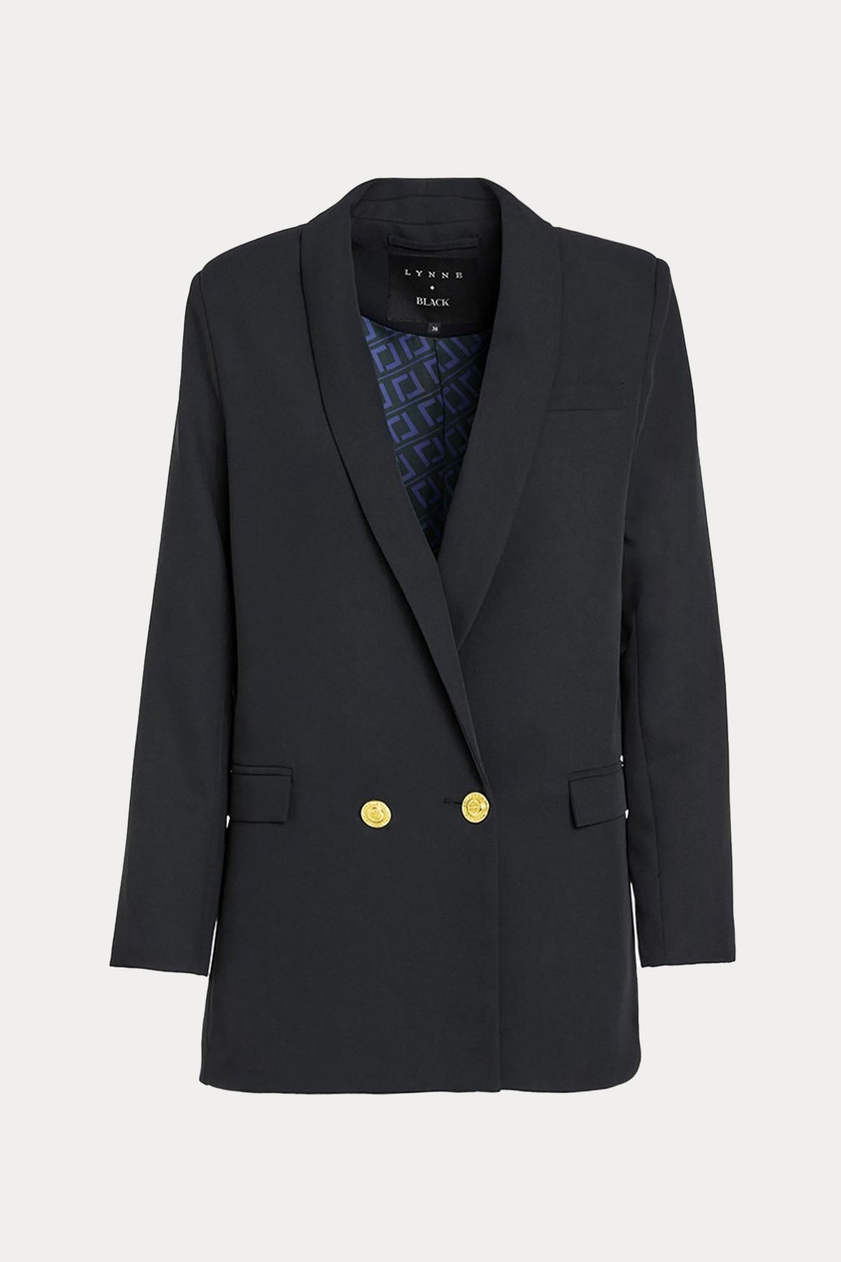 Lynne Geniş Kesim Kruvaze Blazer Ceket-Libas Trendy Fashion Store