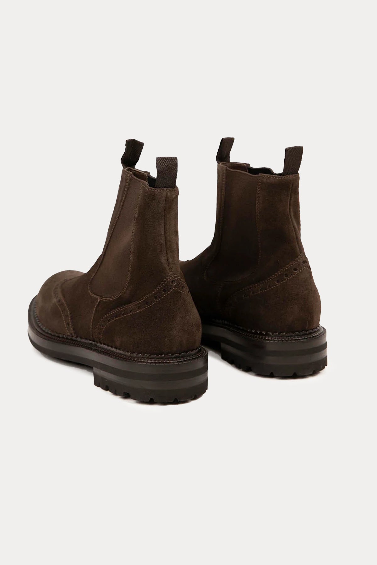 Green George Lastik Bantlı Süet Bot