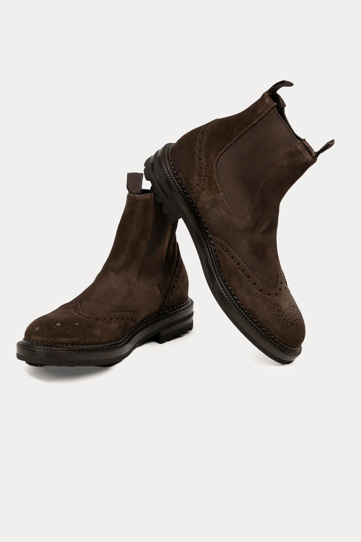 Green George Lastik Bantlı Süet Bot