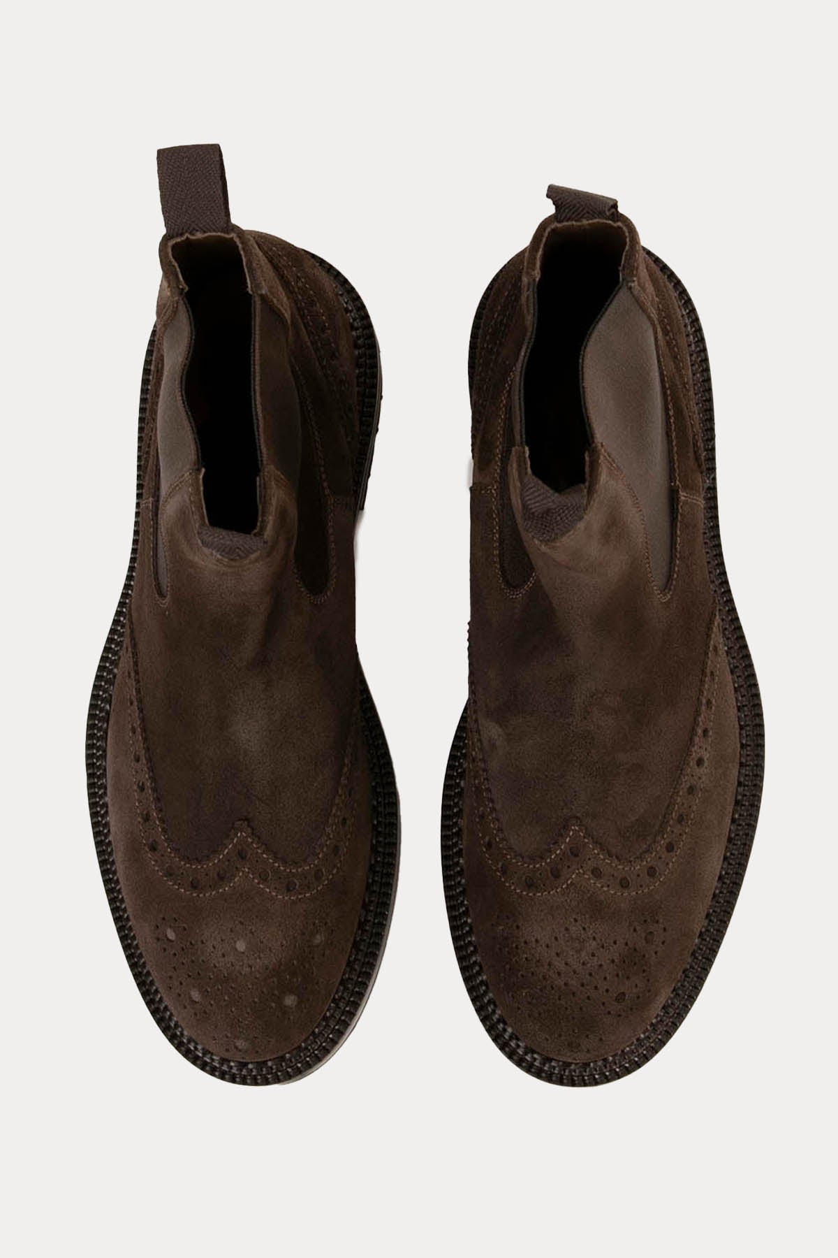 Green George Lastik Bantlı Süet Bot