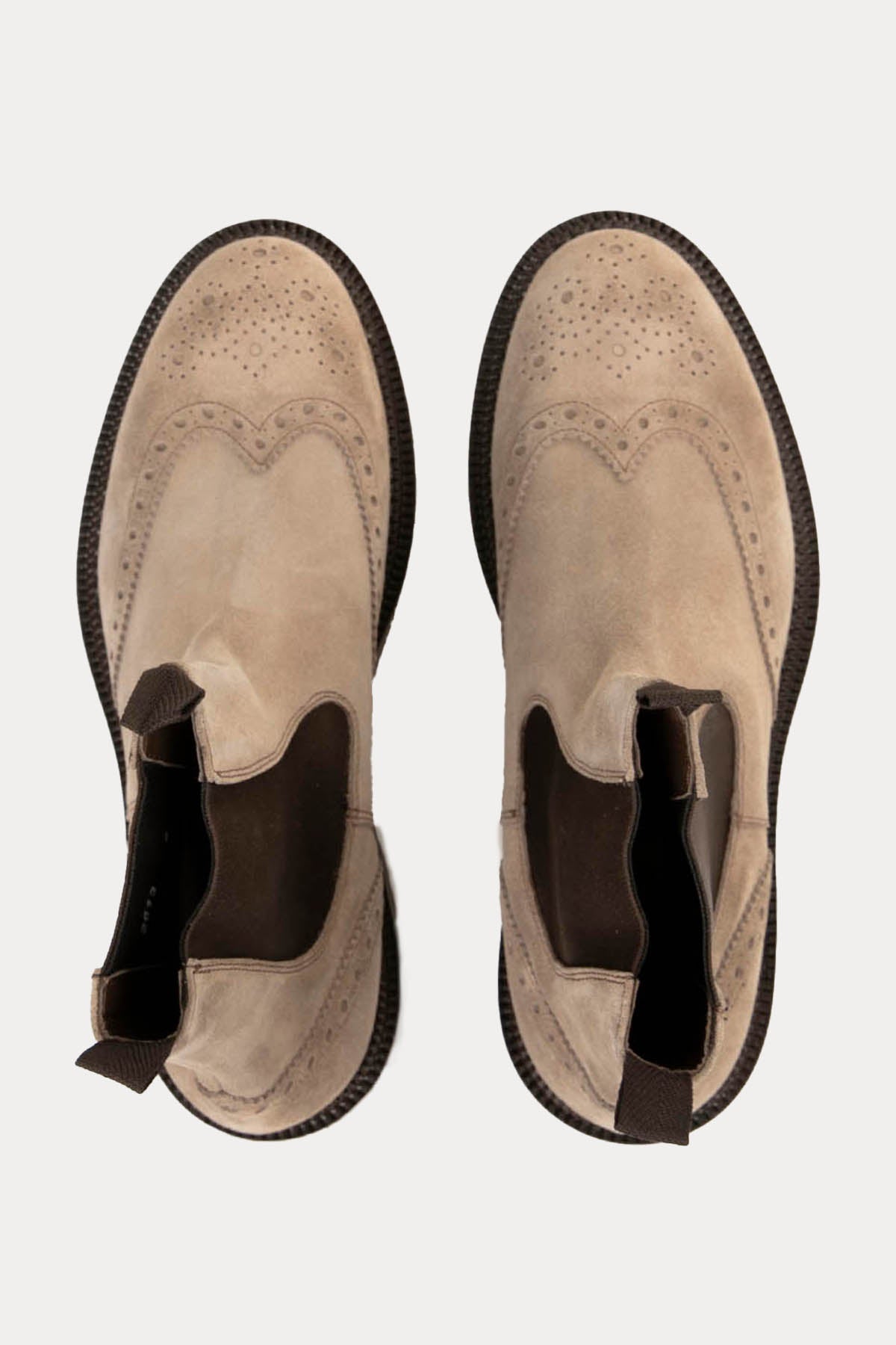 Green George Lastik Bantlı Süet Bot