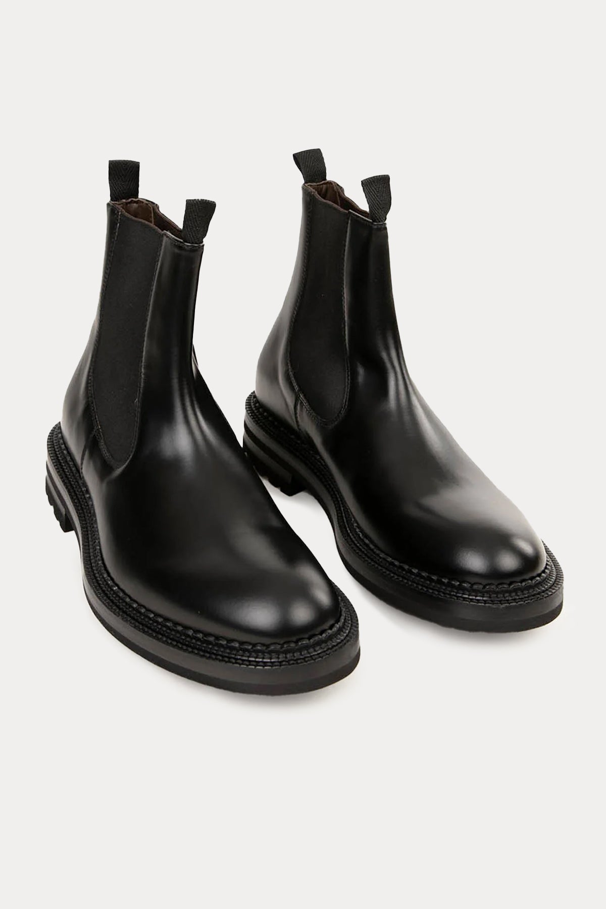 Green George Lastik Bantlı Deri Bot