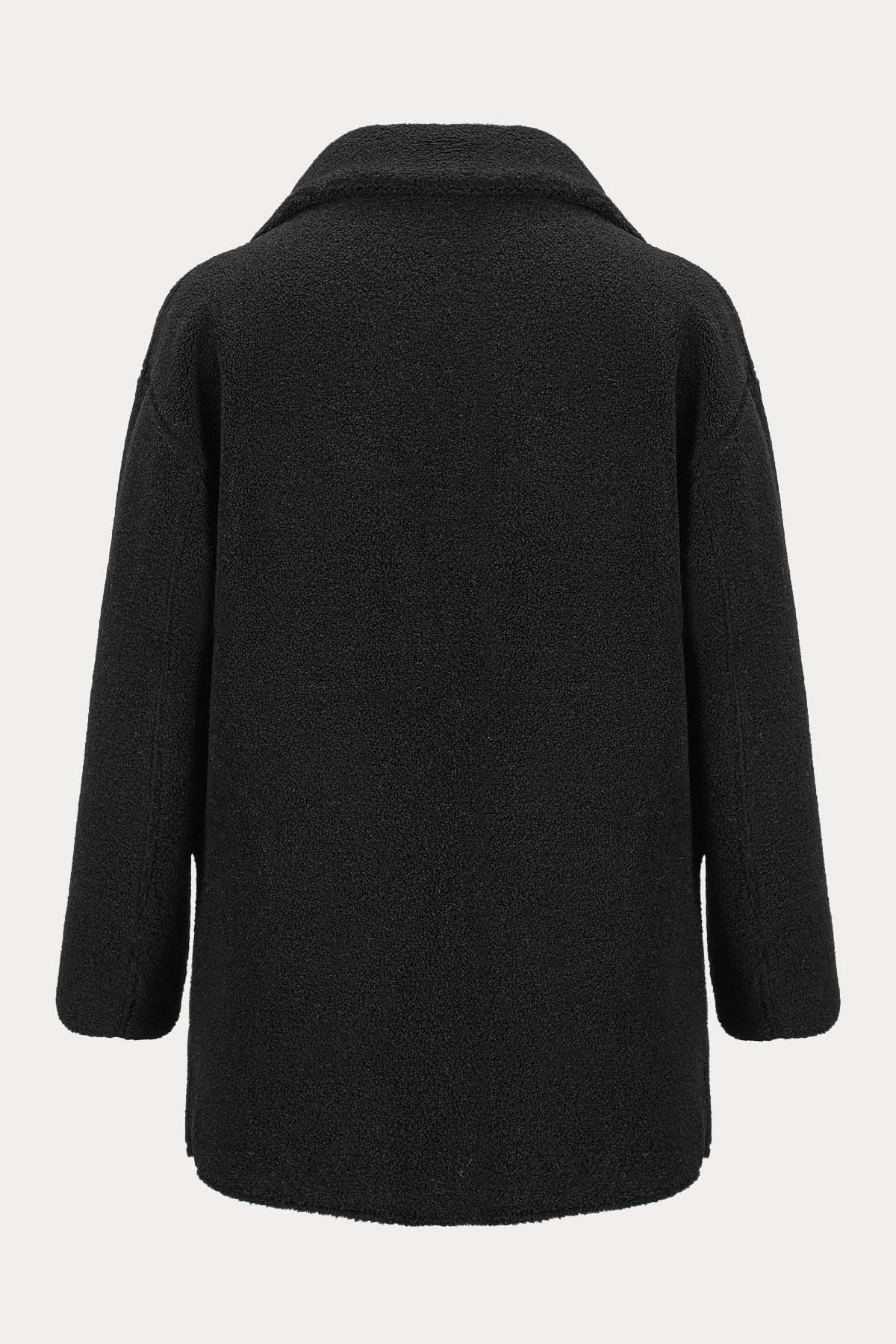 Urbancode Çift Taraflı Eko Kürklü Deri Ceket-Libas Trendy Fashion Store