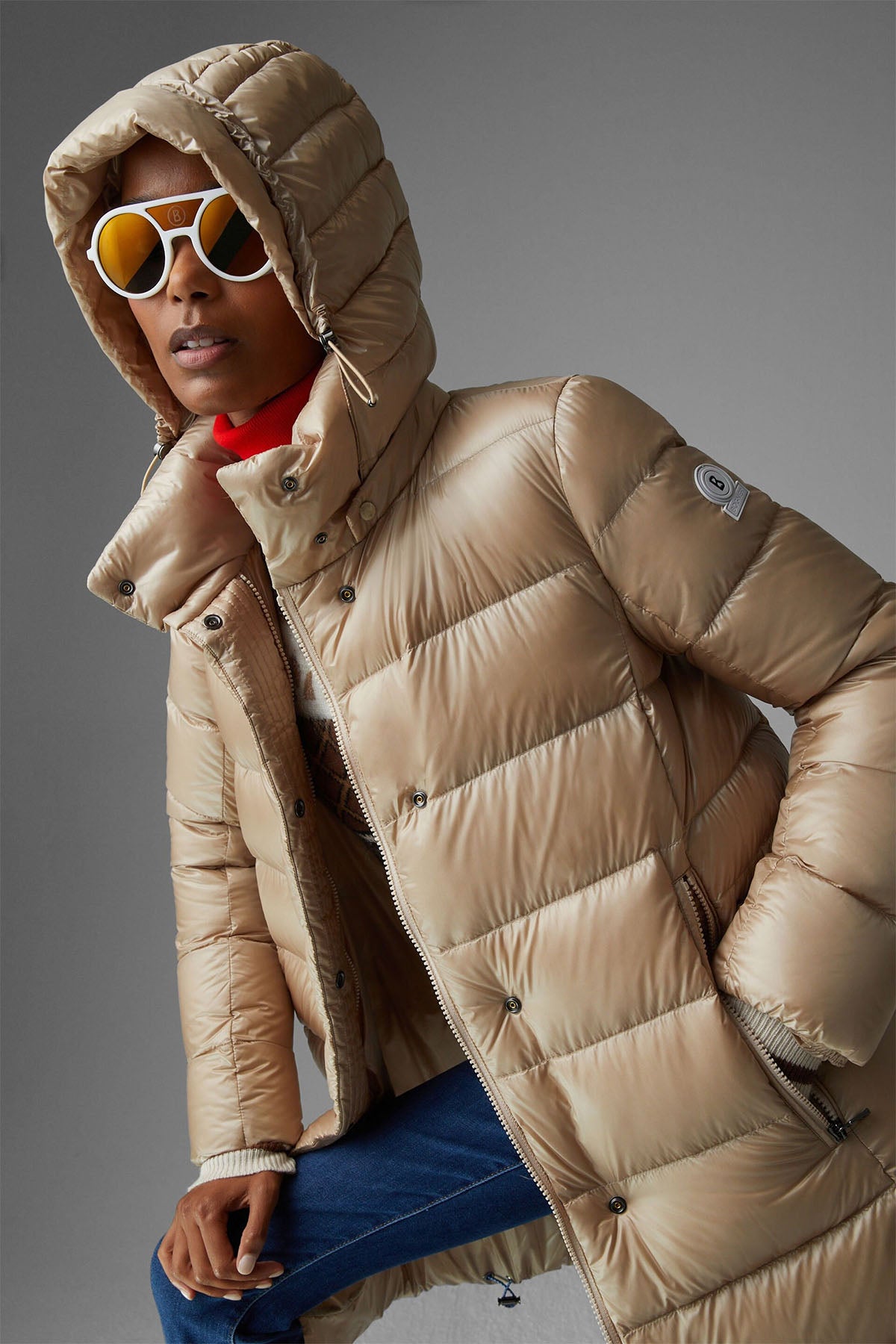 Bogner Lynn Uzun Puffer Mont-Libas Trendy Fashion Store