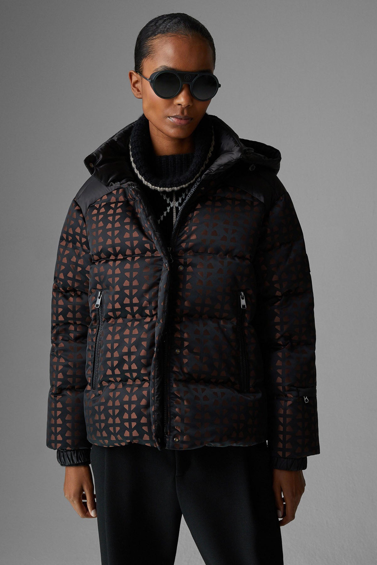 Bogner Eve Kapüşonlu Puffer Mont-Libas Trendy Fashion Store