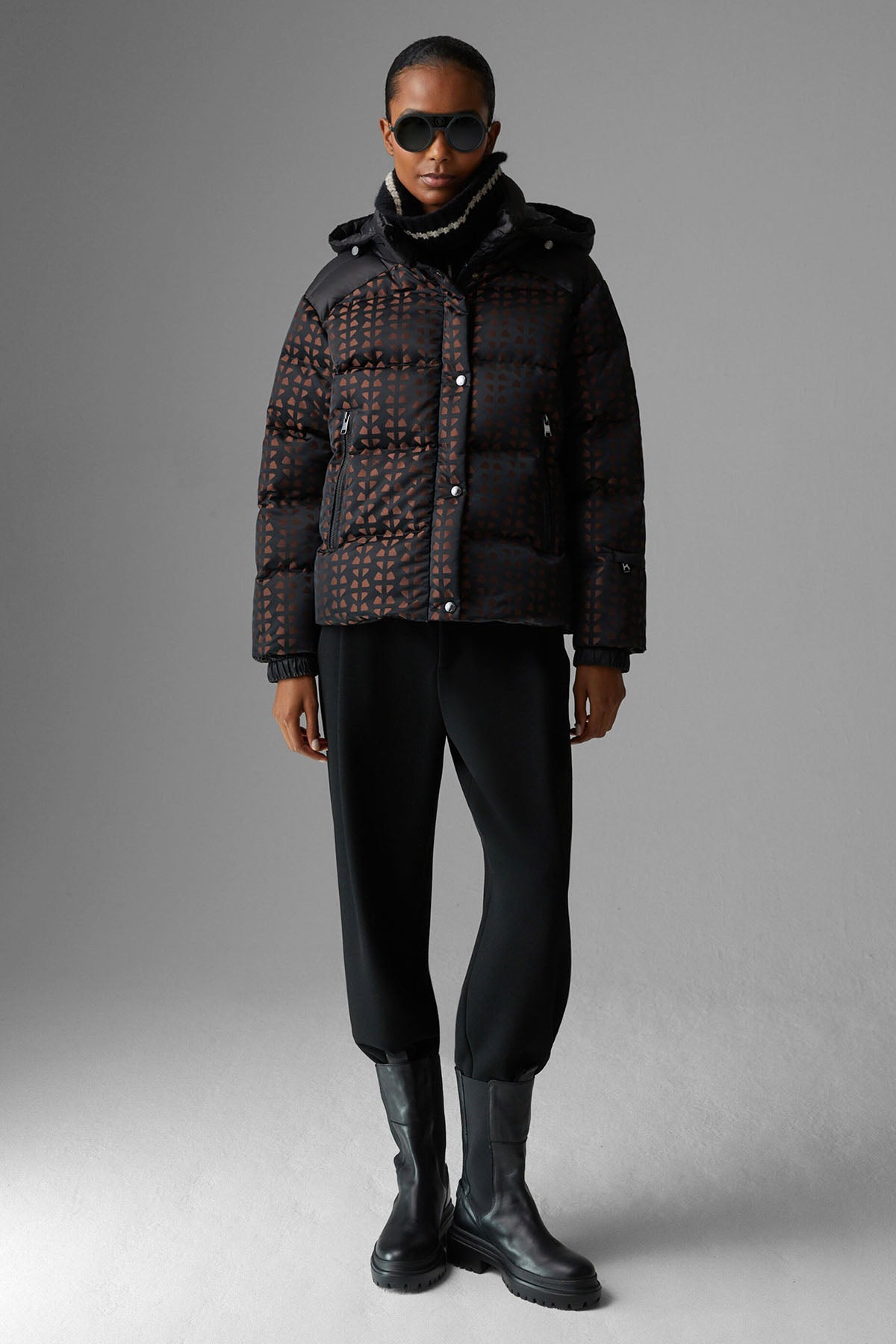 Bogner Eve Kapüşonlu Puffer Mont-Libas Trendy Fashion Store