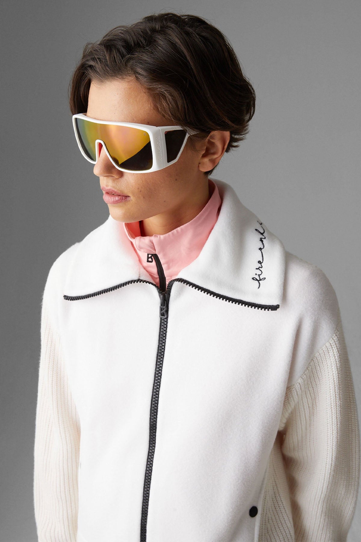 Bogner Britt Fire Ice Polarlı Örgü Triko Ceket-Libas Trendy Fashion Store